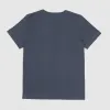 Merz b.Schwanen Soft Organic Cotton Loop Wheeler Short Sleeves T-Shirt Navy sold by DeeCee style