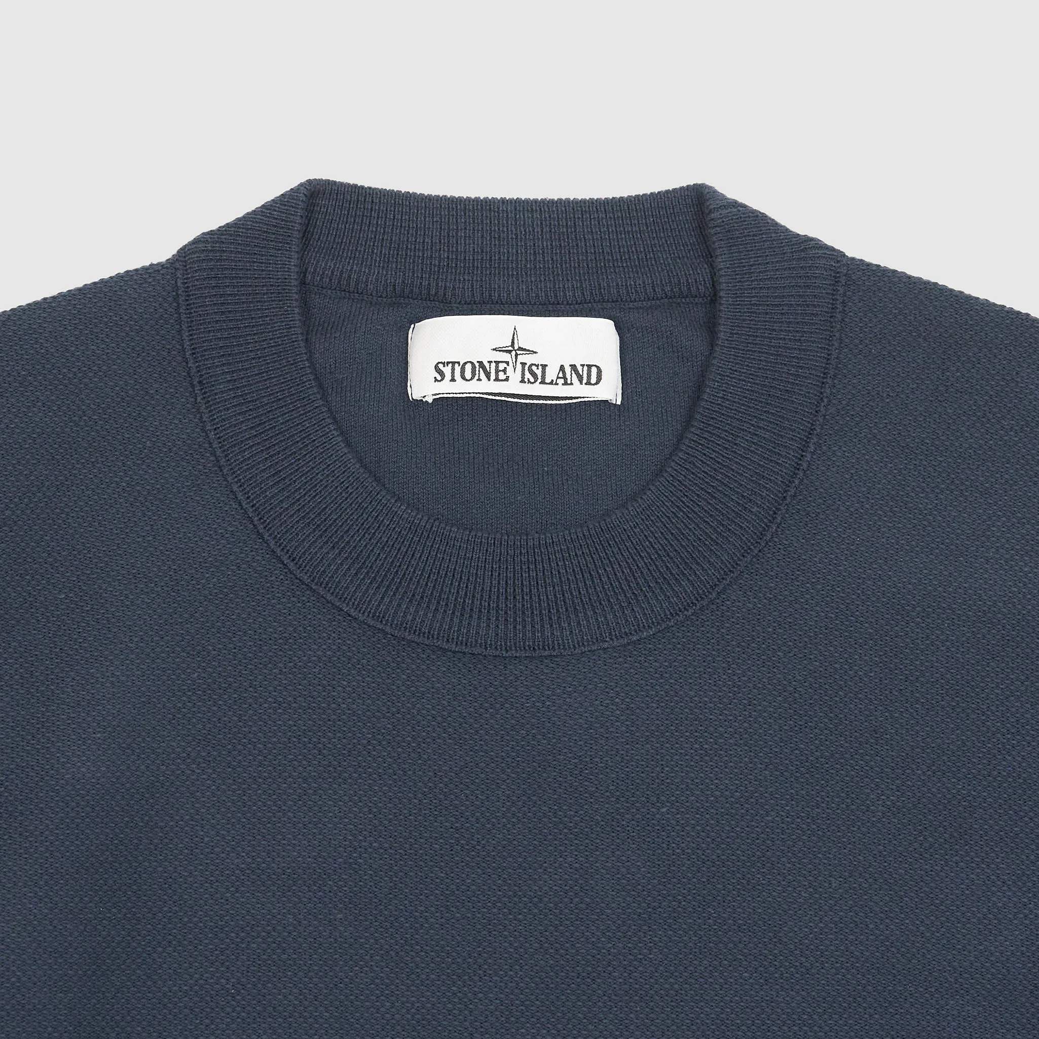 Stone Island Crew Neck Piqued Knit Sweater Pullover sold by DeeCee style product image thumbnail 4