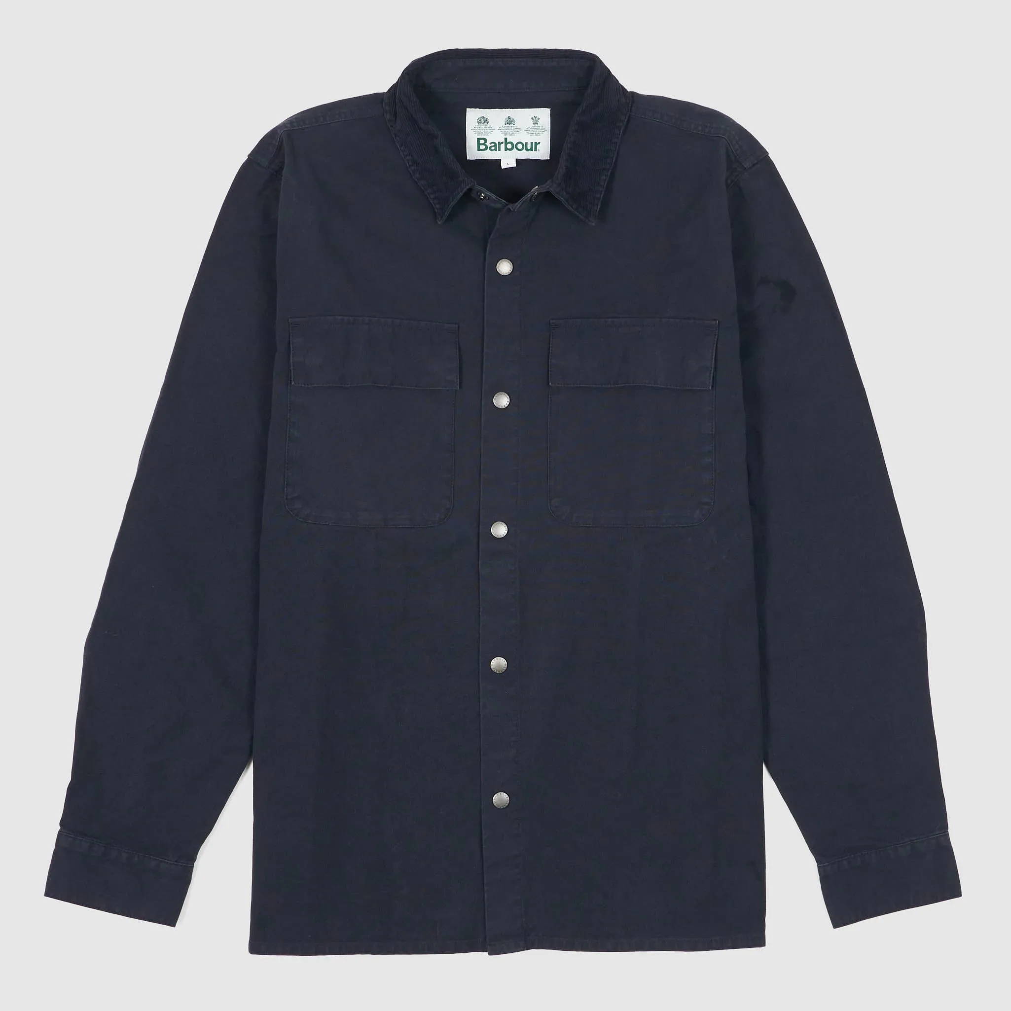 Barbour White Label Nico Canvas Overshirt sold by DeeCee style product image thumbnail 2