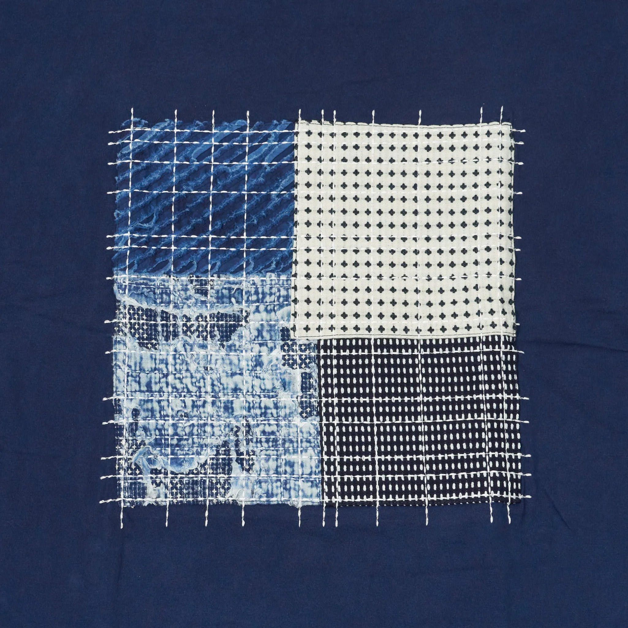 FDMTL Crew Neck Boro Patchwork T-Shirt sold by DeeCee style product image thumbnail 2