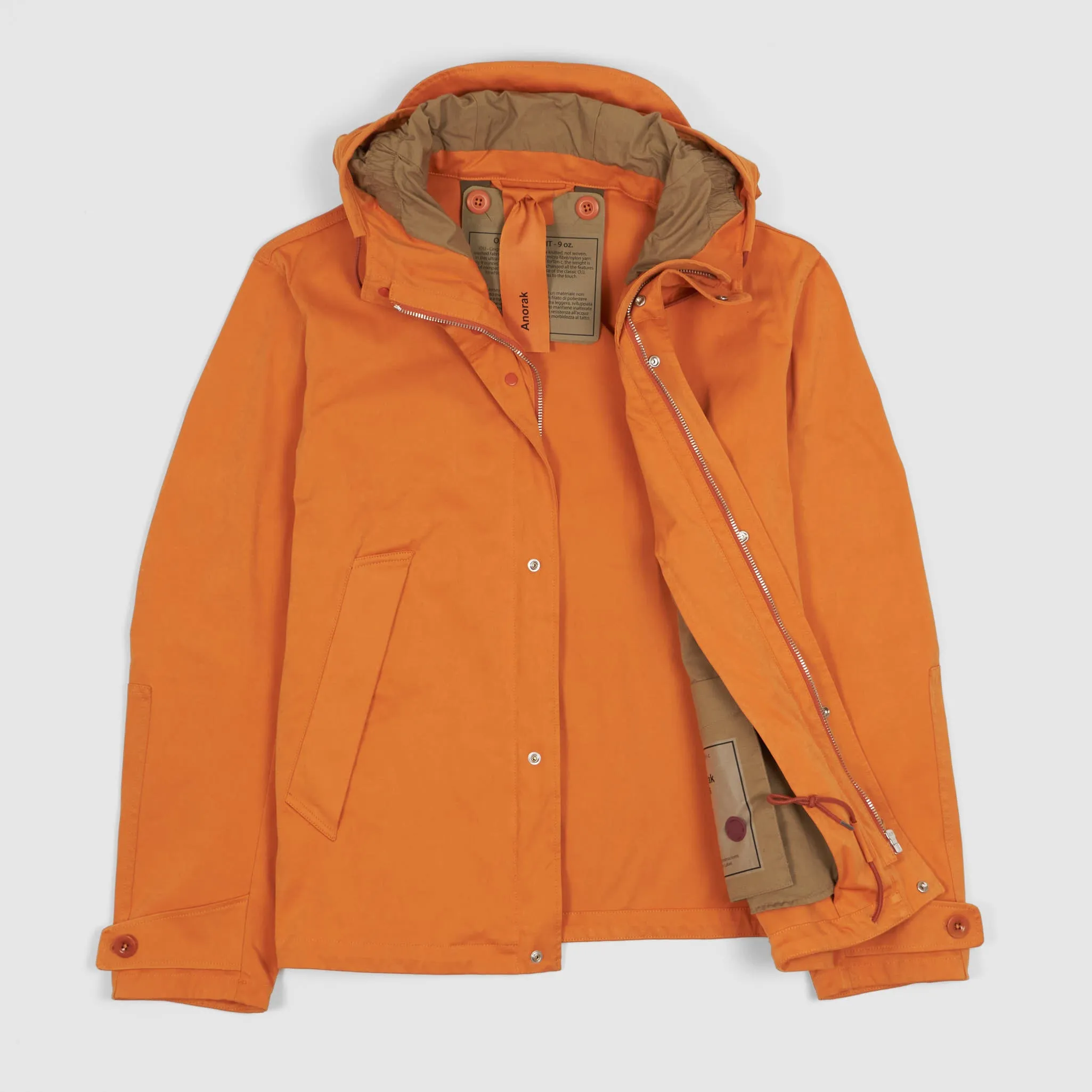 Ten c 9oz. Hooded Anorak Jacket sold by DeeCee style product image thumbnail 2