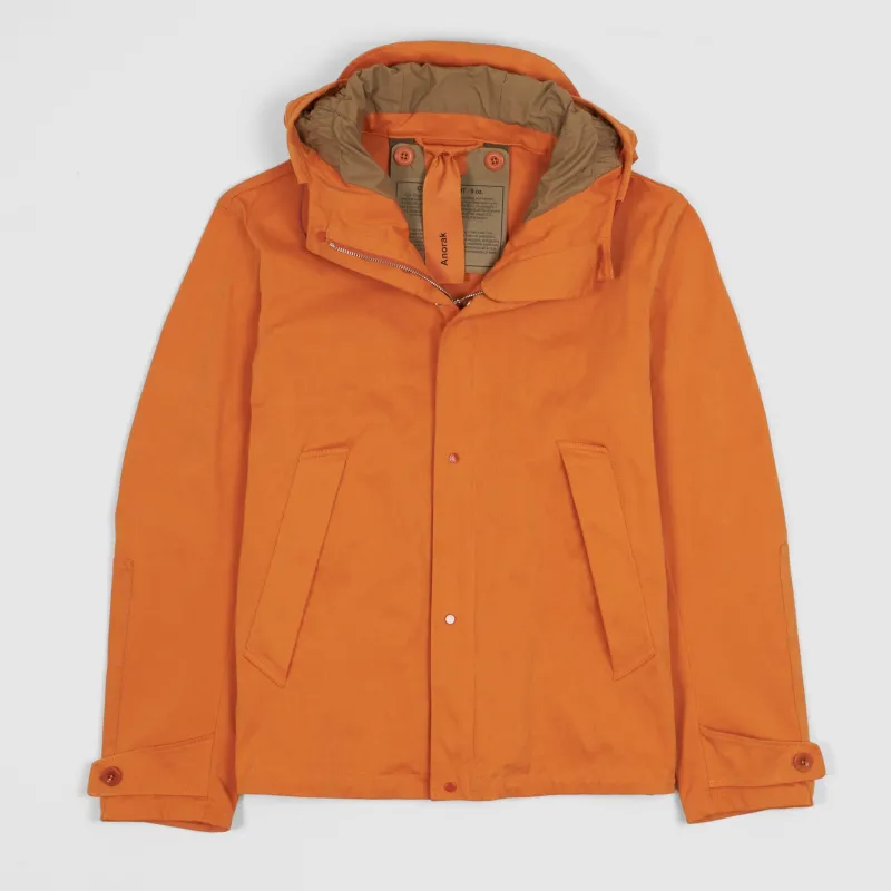 Ten c 9oz. Hooded Anorak Jacket made by Ten c