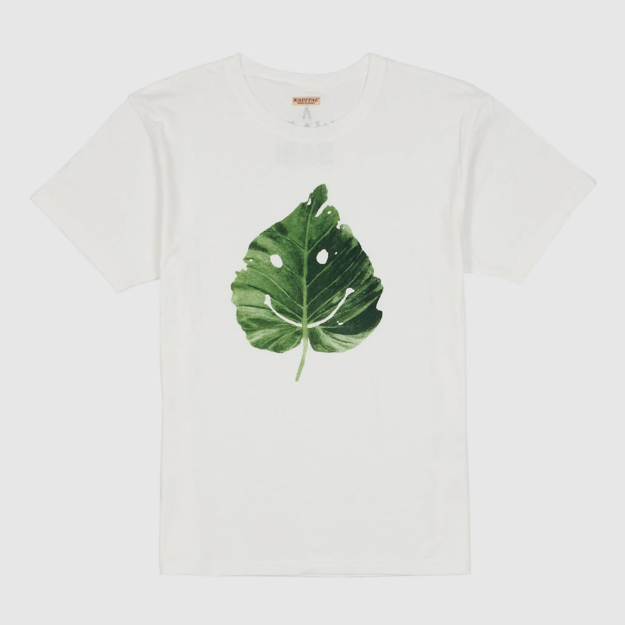 Kapital Smiley Leave T-Shirt sold by DeeCee style