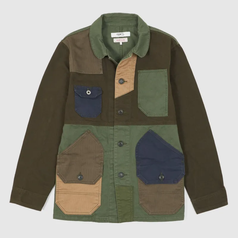 FDMTL Patchwork Coverall Work Jacket sold by DeeCee style