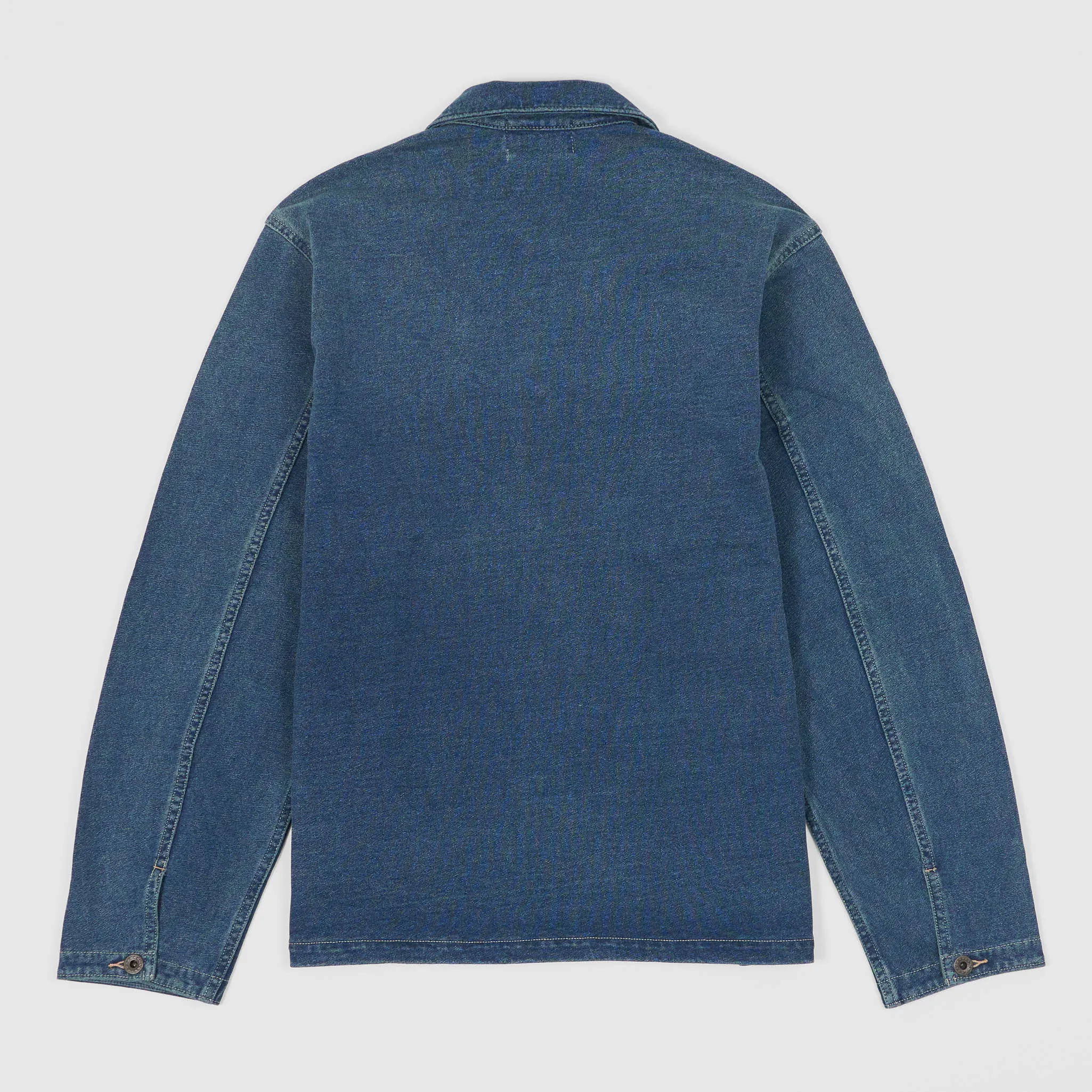 Double RL Chore Jacket Indigo Jersey sold by DeeCee style product image thumbnail 3