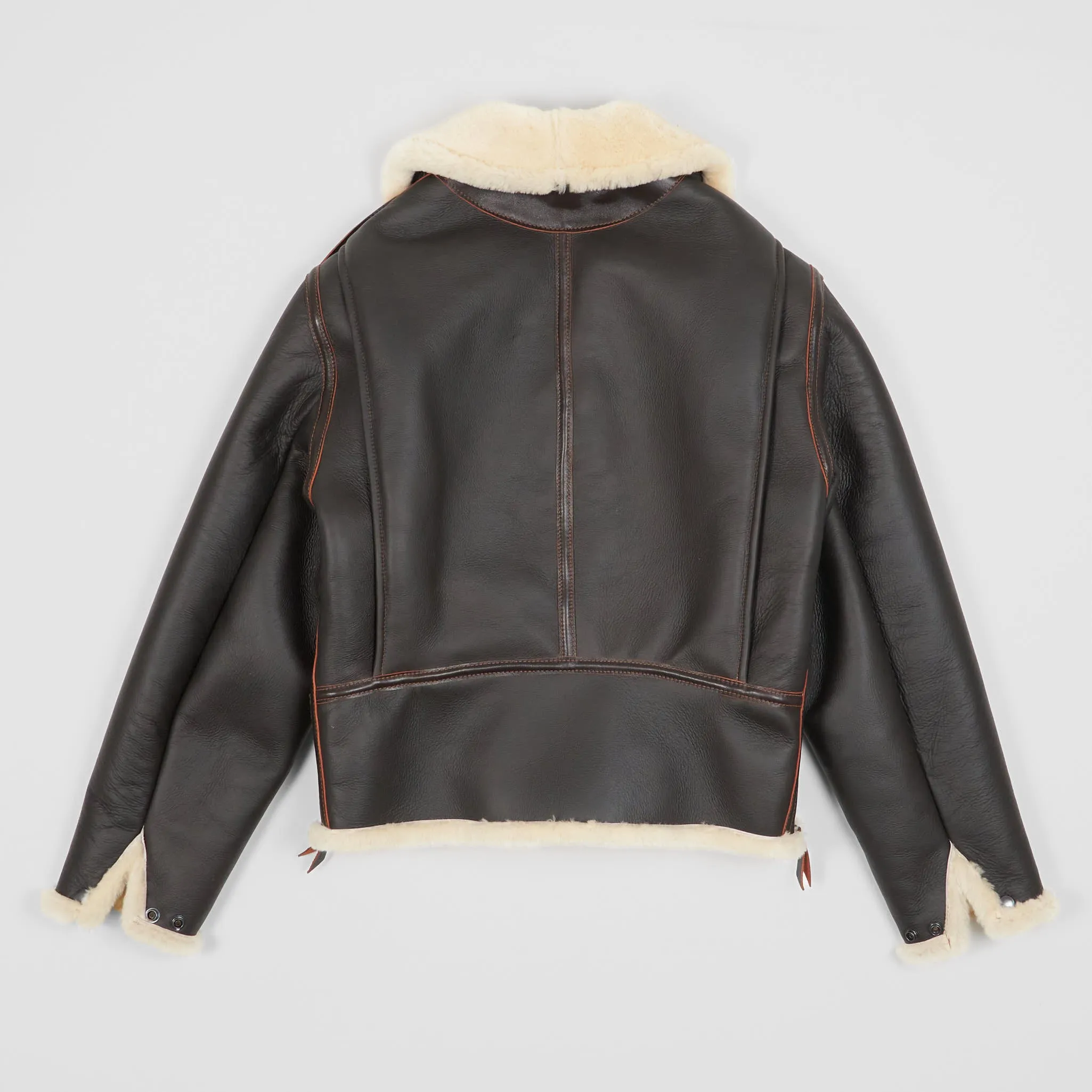 Aero Leathers B-6 USAAF Shearling Bomber Leather Jacket sold by DeeCee style product image thumbnail 3