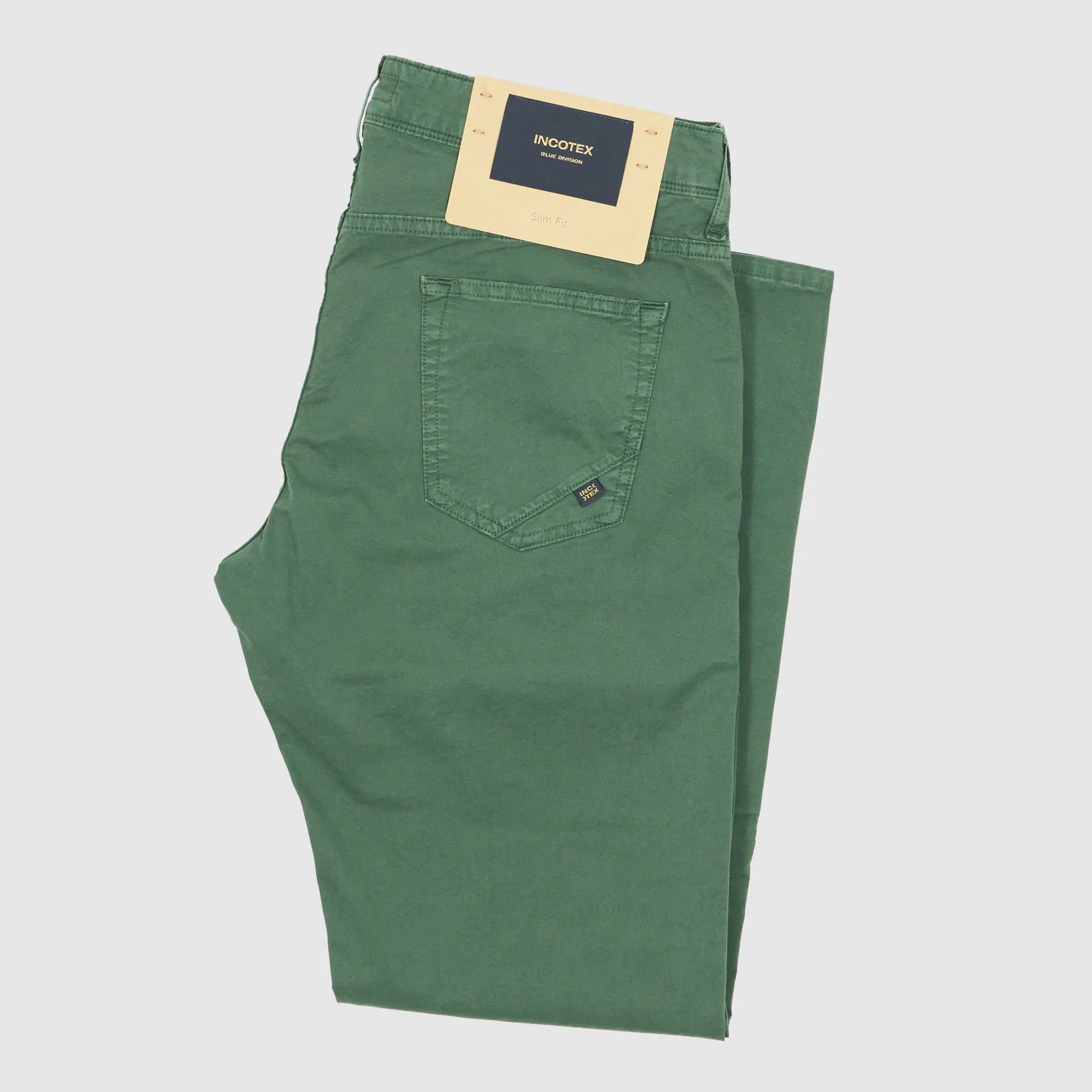 Incotex Blue Division 5-Pocket Vintage Tapered Slim-Fit Jeans sold by DeeCee style product image thumbnail 2