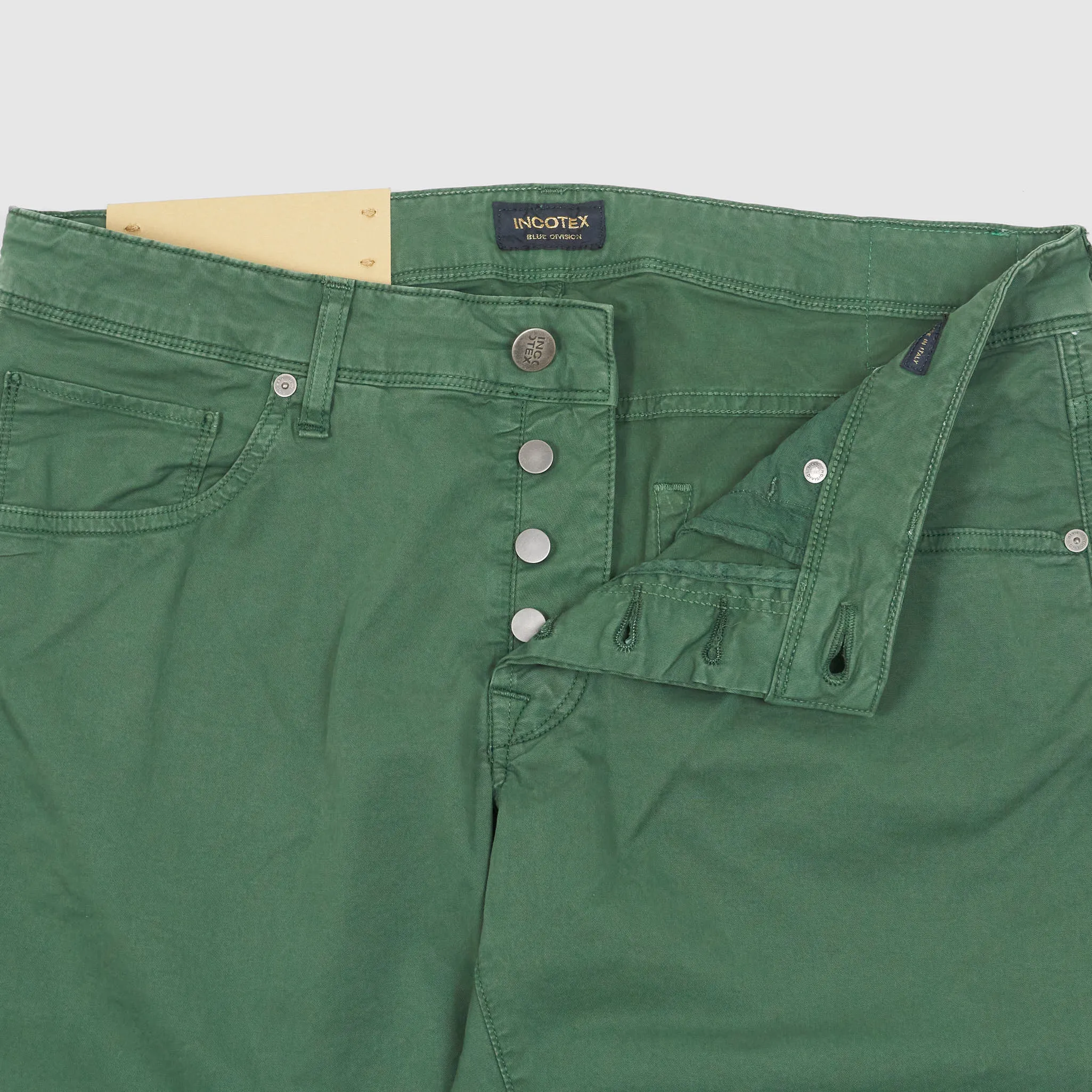 Incotex Blue Division 5-Pocket Vintage Tapered Slim-Fit Jeans sold by DeeCee style product image thumbnail 4