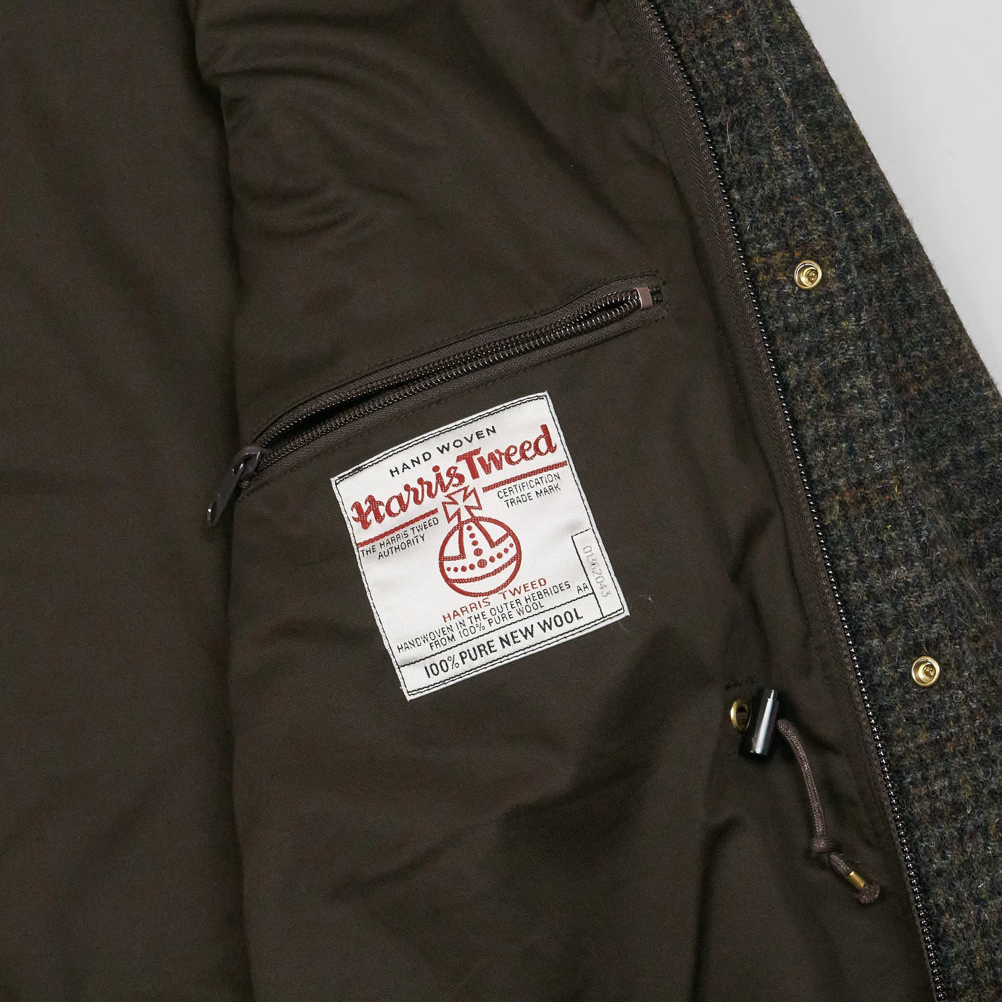 Rocky Mountain Featherbed Harris Tweed Short Parka Jacket wit Hood sold by DeeCee style product image thumbnail 4