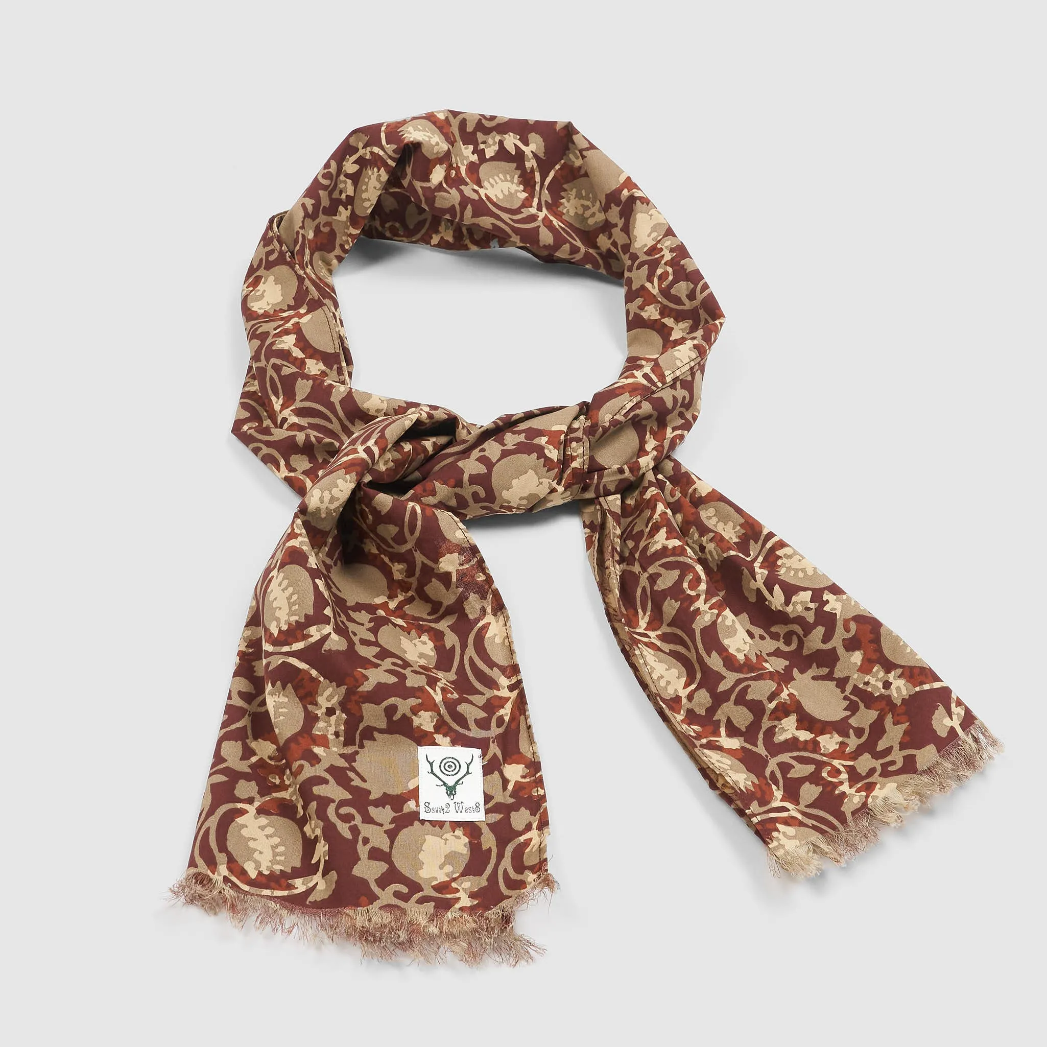 South2 West8 Floral Batik Printed Scarf sold by DeeCee style product image thumbnail 2