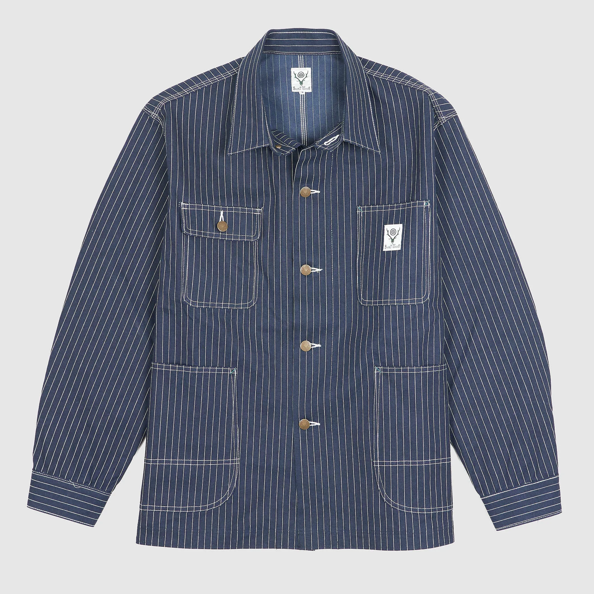 South2 West8 9oz Pin Stripe Work Blazer sold by DeeCee style