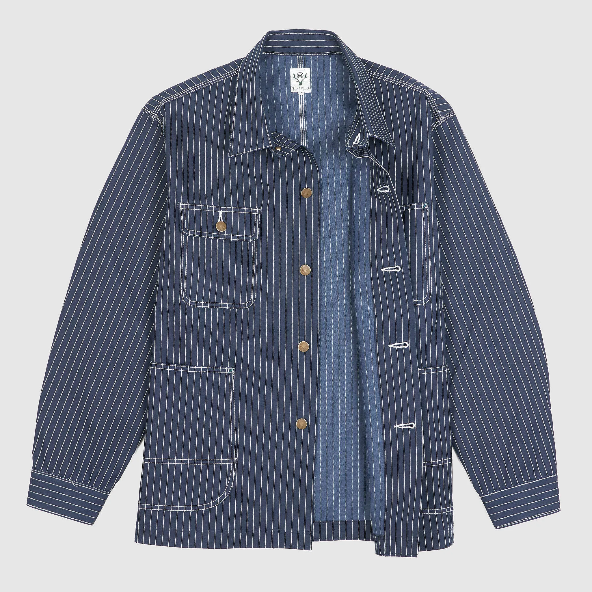 South2 West8 9oz Pin Stripe Work Blazer sold by DeeCee style product image thumbnail 2