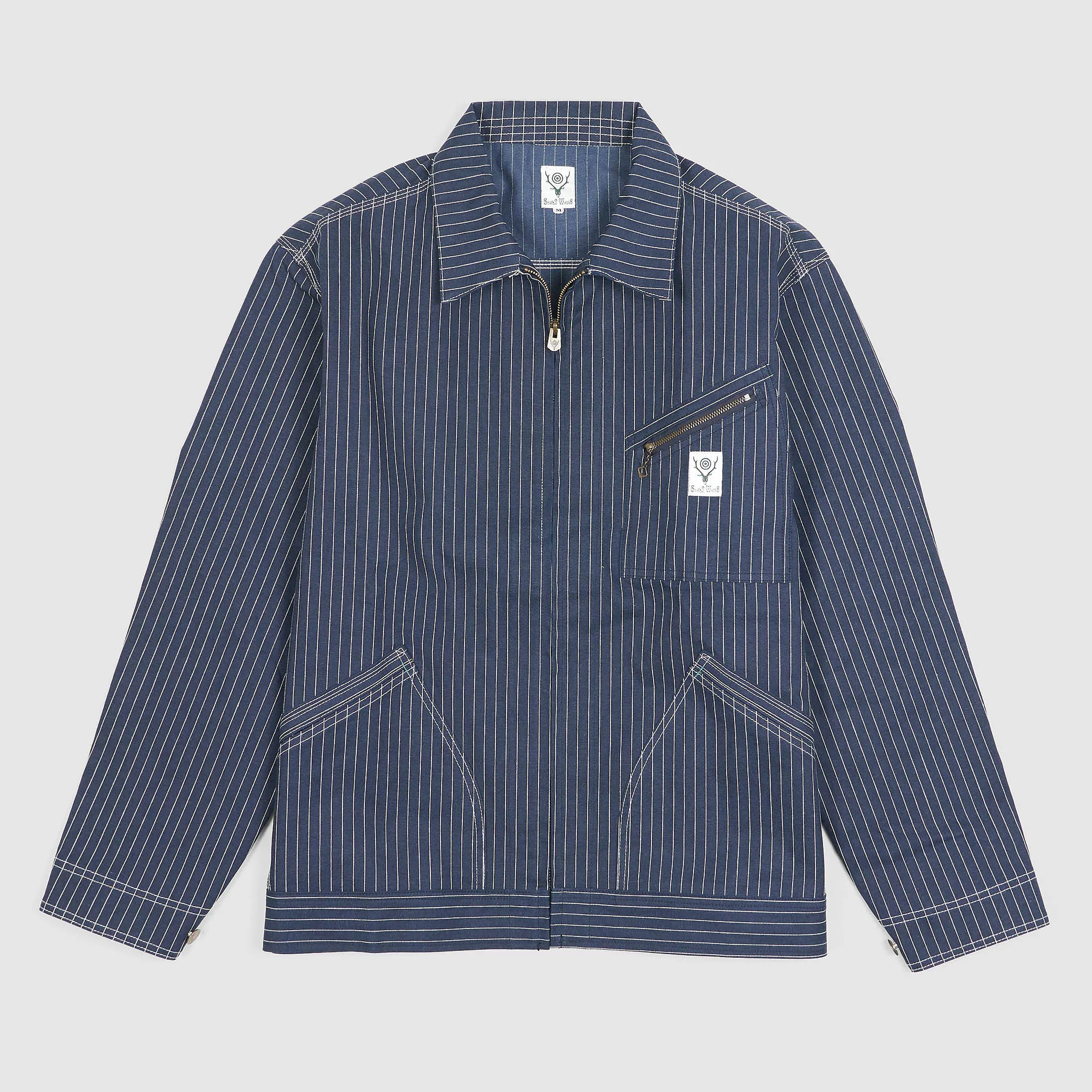 South2 West8 9oz Denim Work Jacket sold by DeeCee style