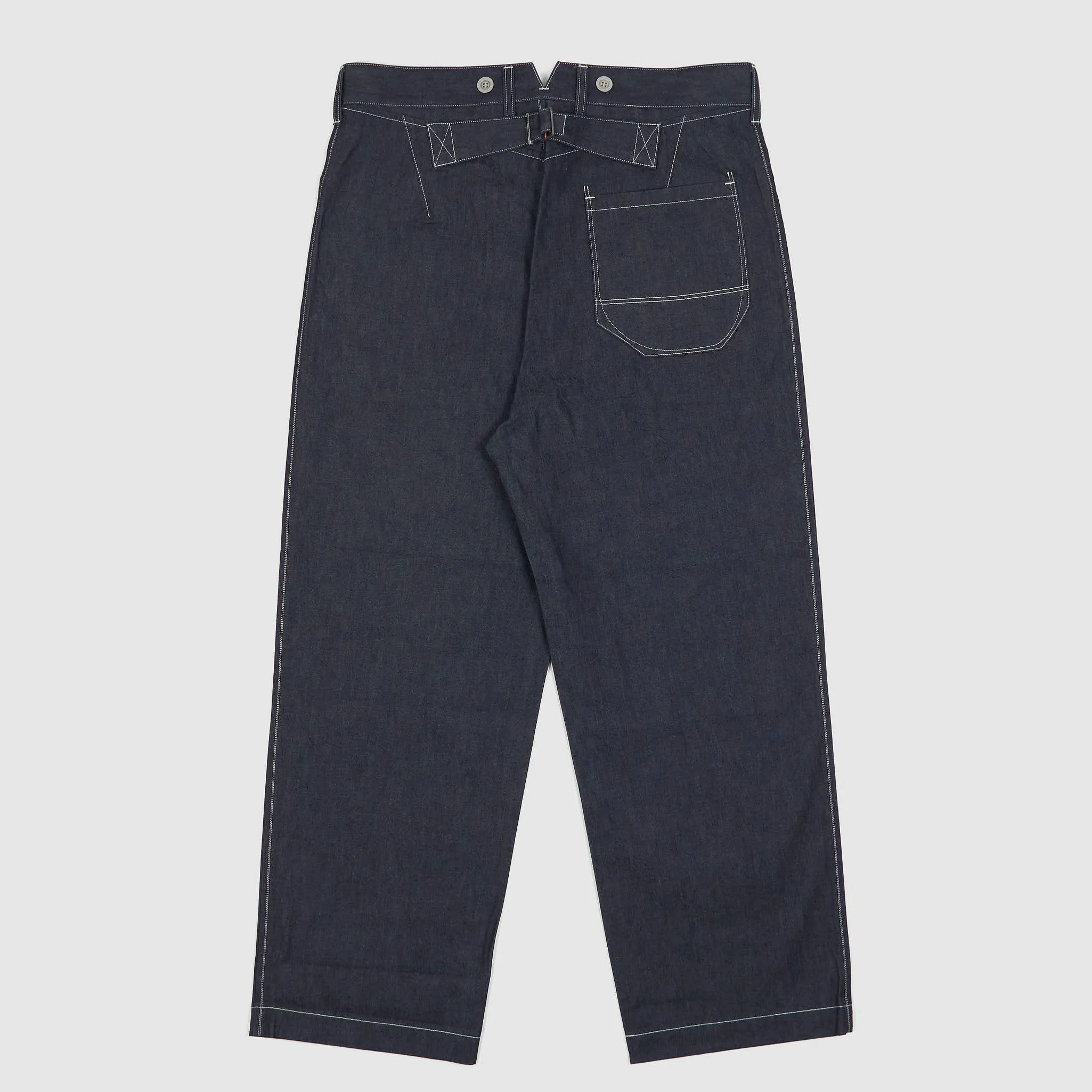 Junya Watanabe Man Denim Buckle Back Work Trousers sold by DeeCee style product image thumbnail 2