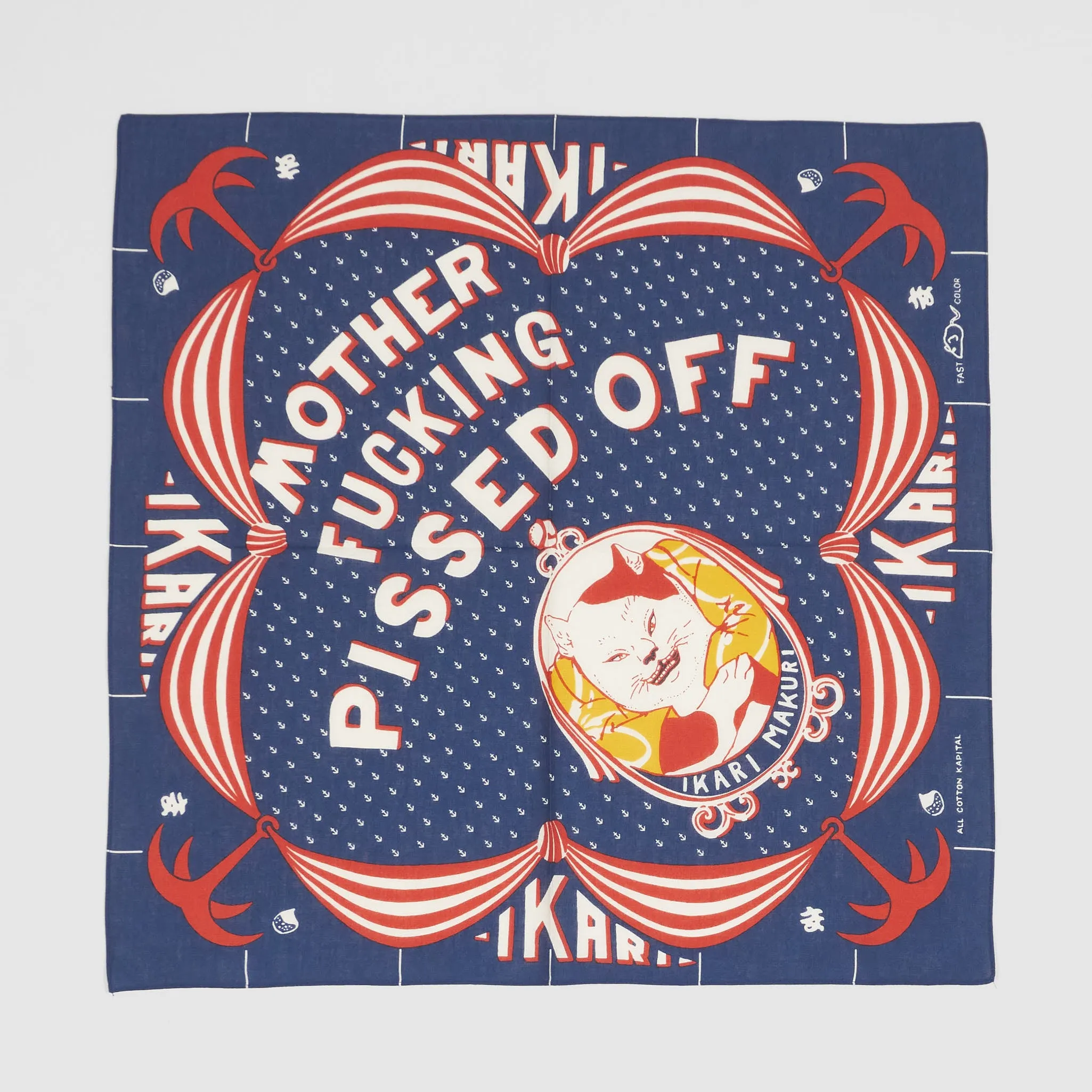 Kapital Cat Makuri Bandana sold by DeeCee style