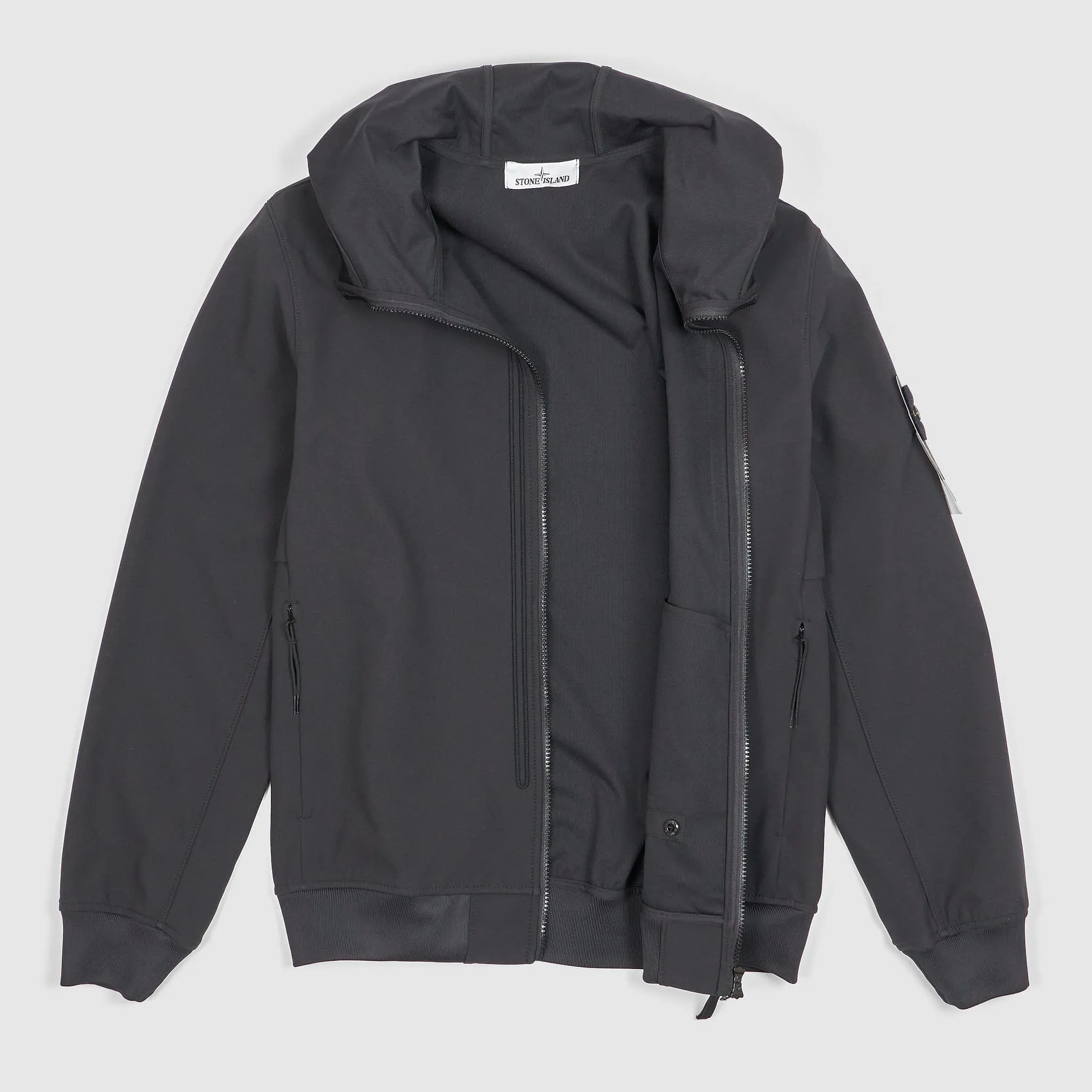 Stone Island Soft Shell-R Hooded Light Softshell Jacket sold by DeeCee style product image thumbnail 2