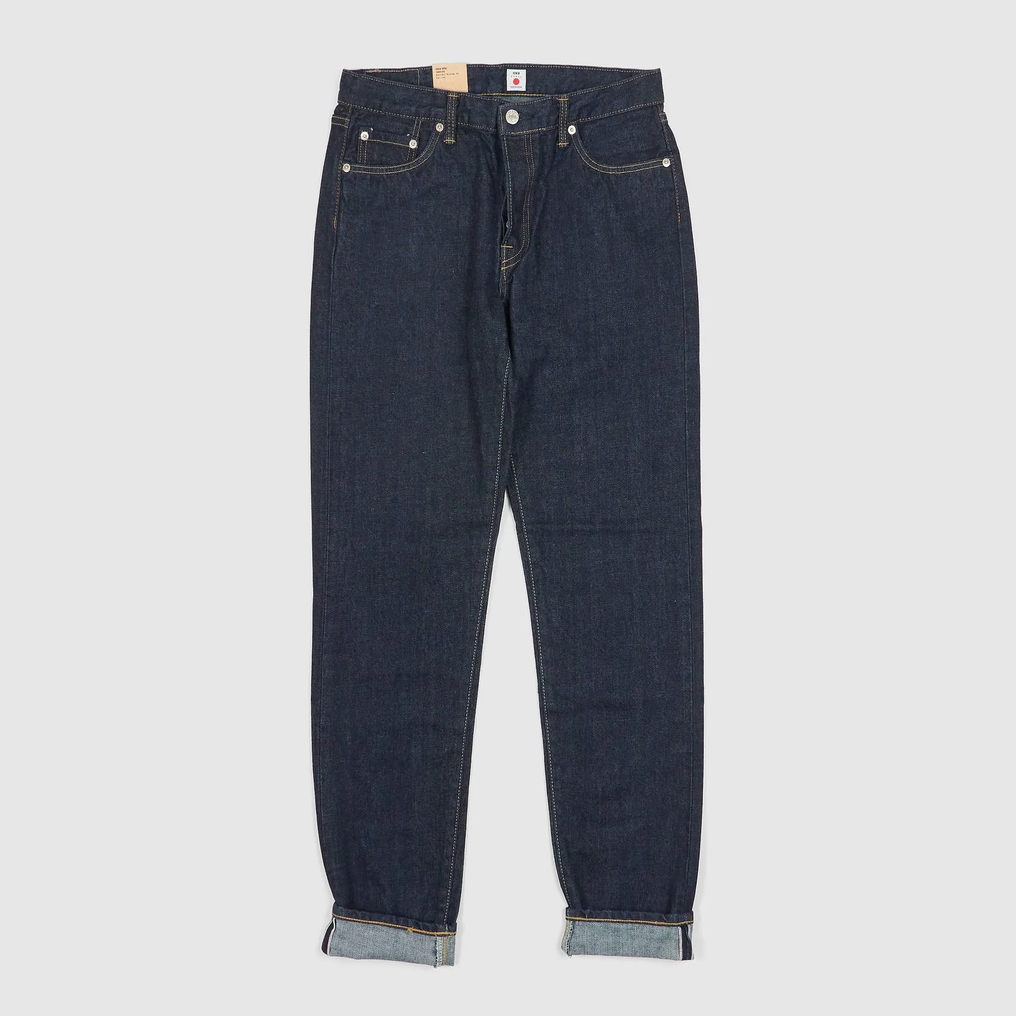 Edwin Regular Tapered Rinsed Denim Selvage Jeans sold by DeeCee style