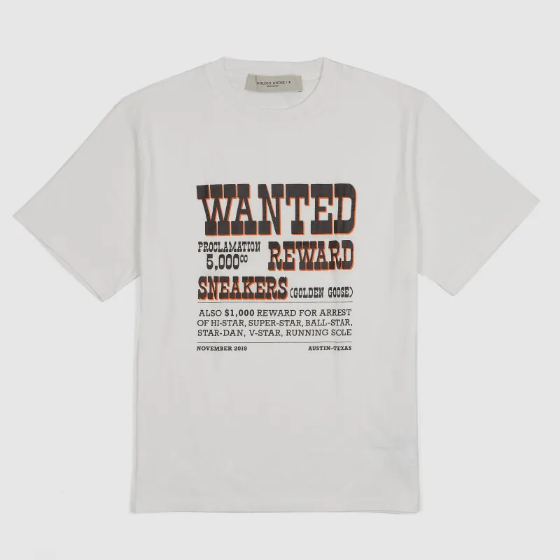 Golden Goose Wanted Sneakers Crew Neck T-Shirt sold by DeeCee style