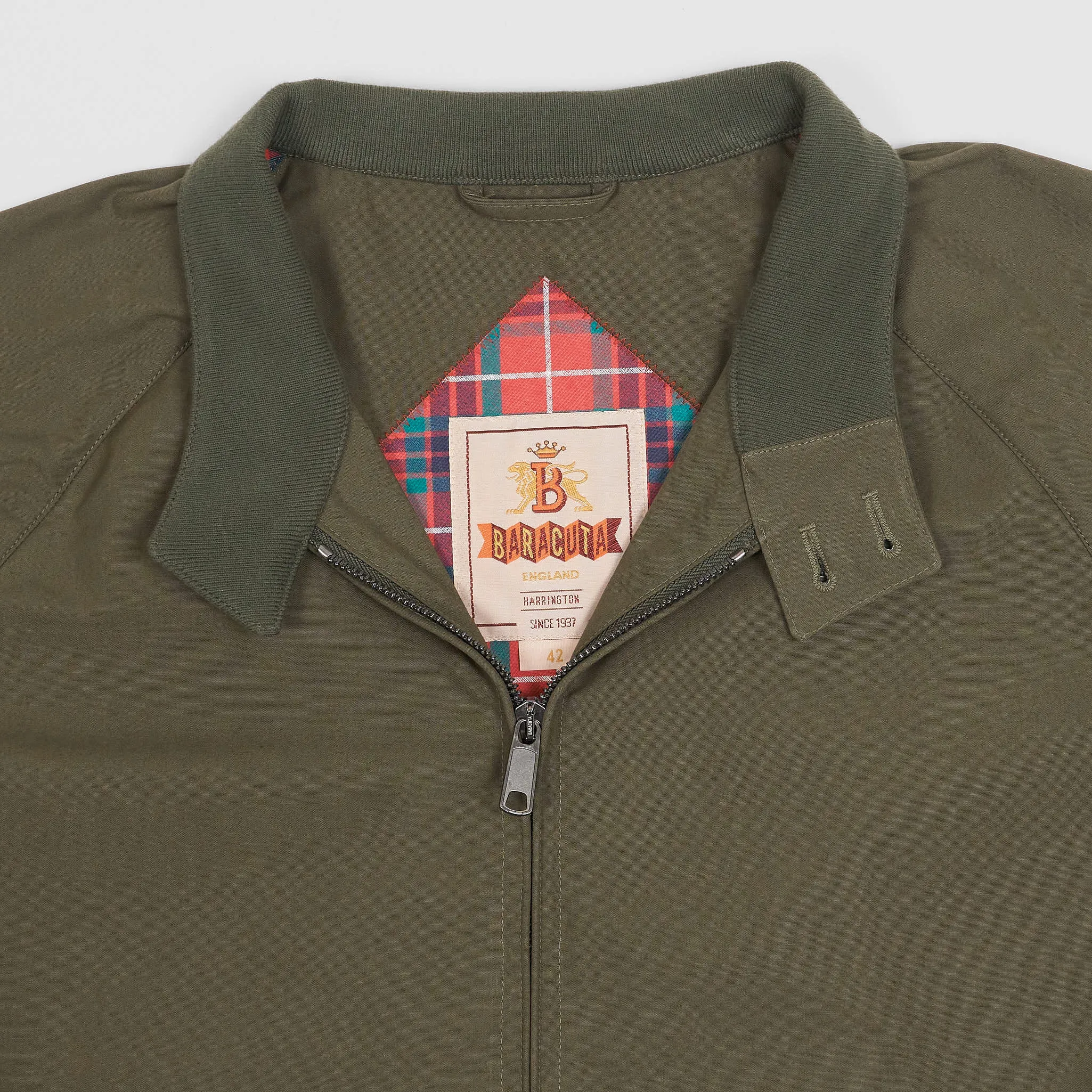 Baracuta G9 Harrington Dry Waxed Jacket sold by DeeCee style product image thumbnail 4