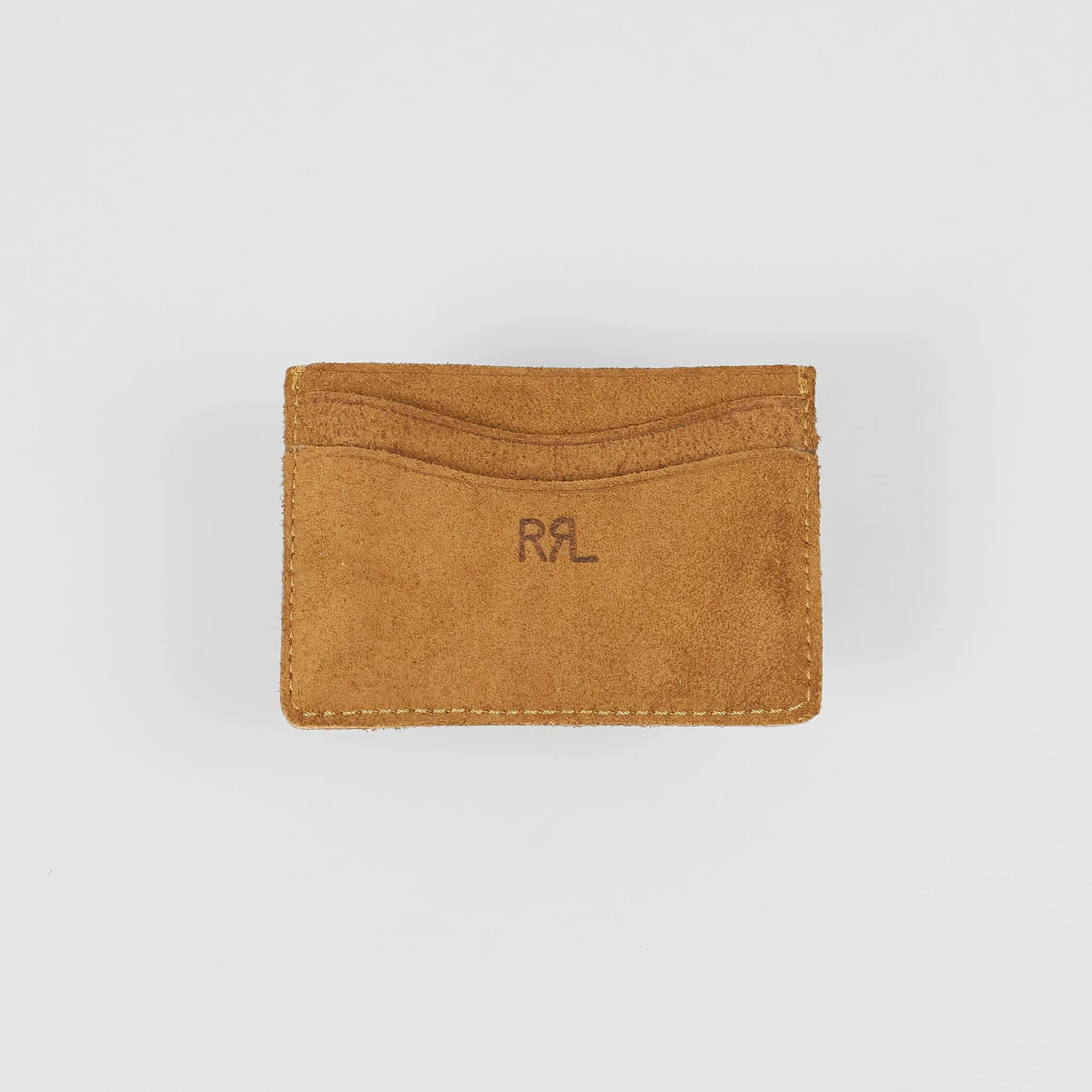 Double RL Suede Card Holder sold by DeeCee style