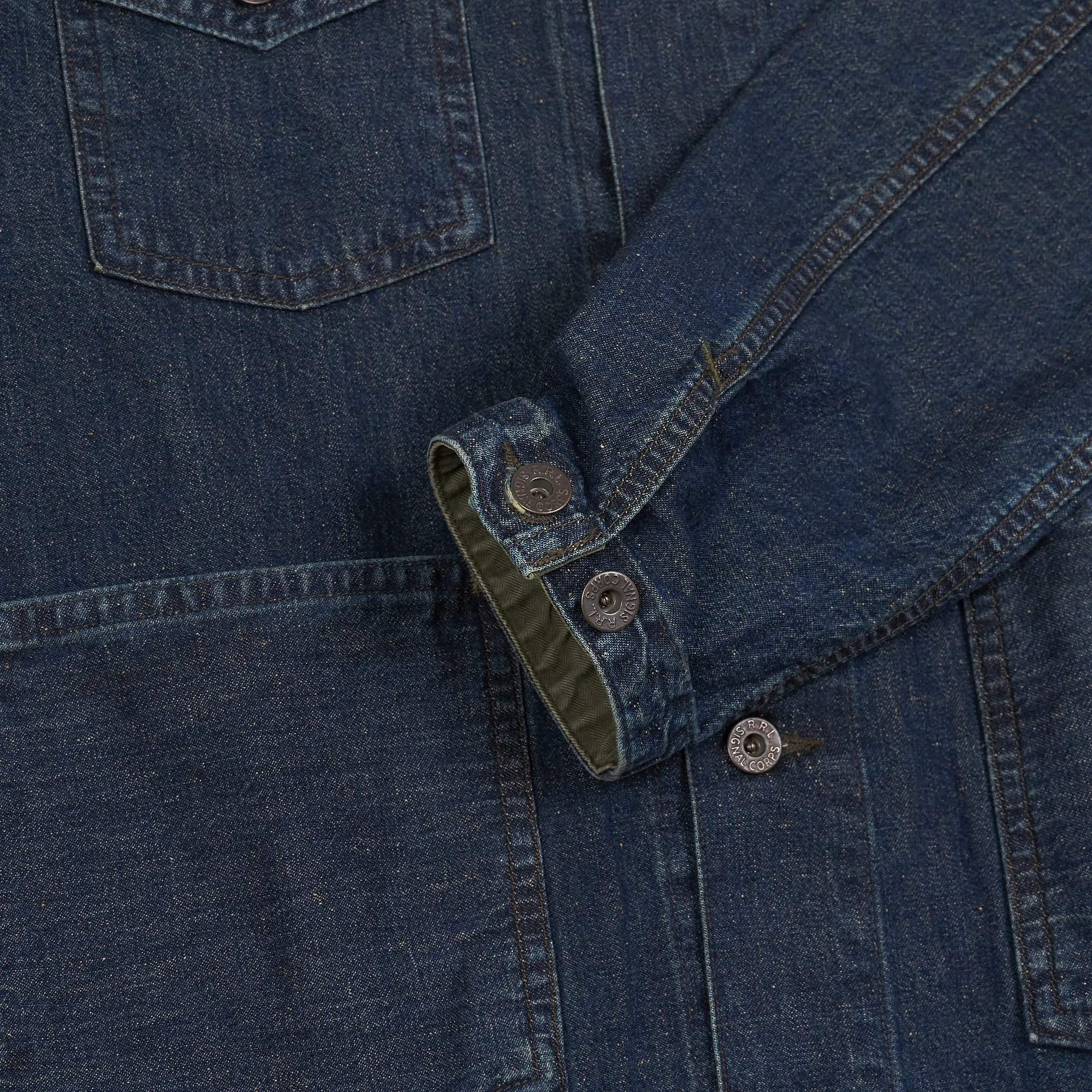 Double RL Denim Work Jacket sold by DeeCee style product image thumbnail 5