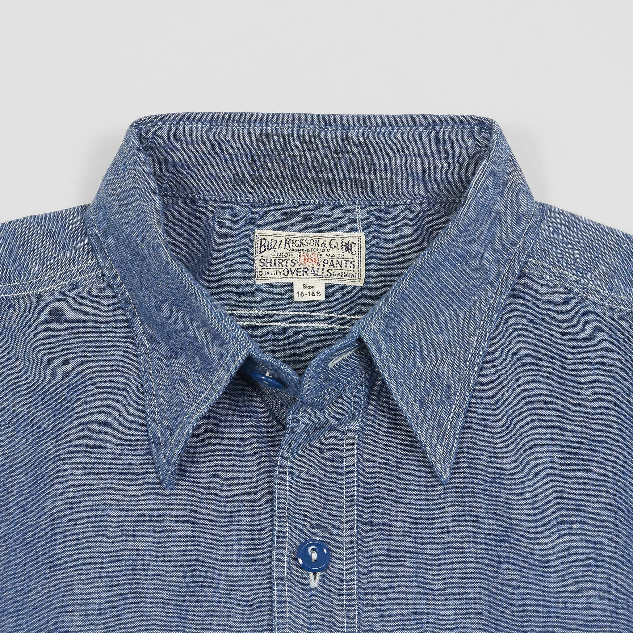 Buzz Rickson's Chambray Work Shirt sold by DeeCee style product image thumbnail 5
