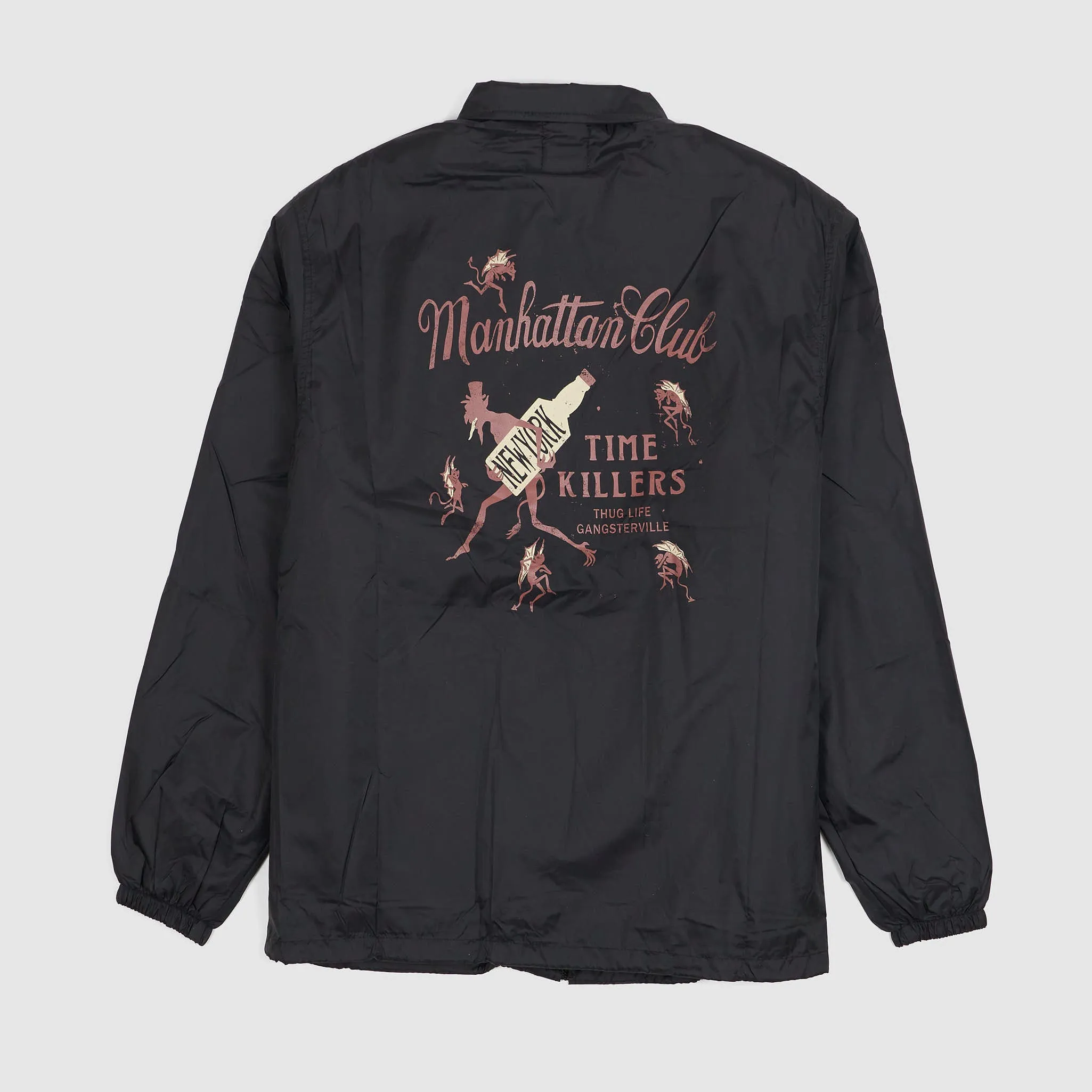 Gangsterville Manhattan Club Coach Jacket sold by DeeCee style product image thumbnail 2