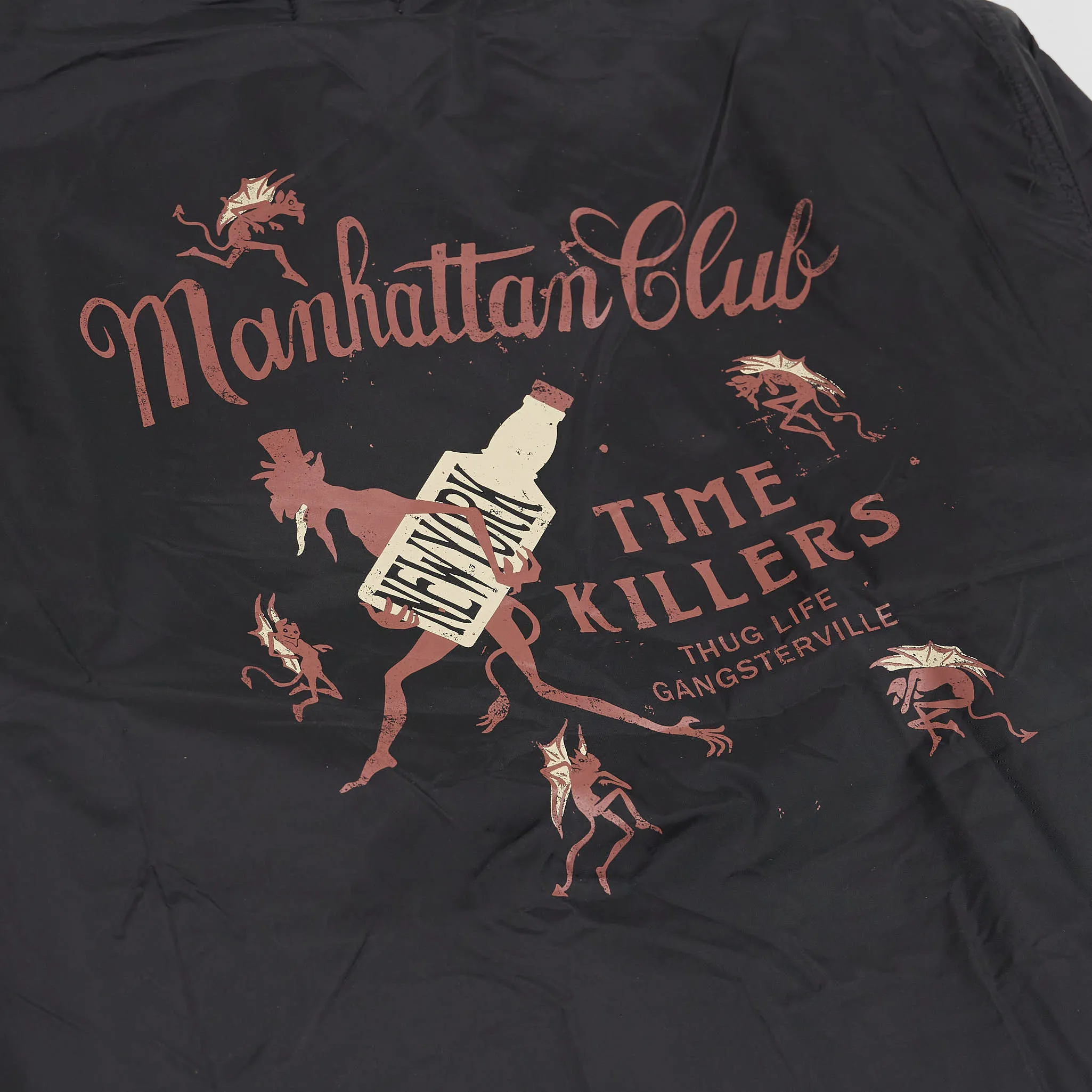 Gangsterville Manhattan Club Coach Jacket sold by DeeCee style product image thumbnail 4