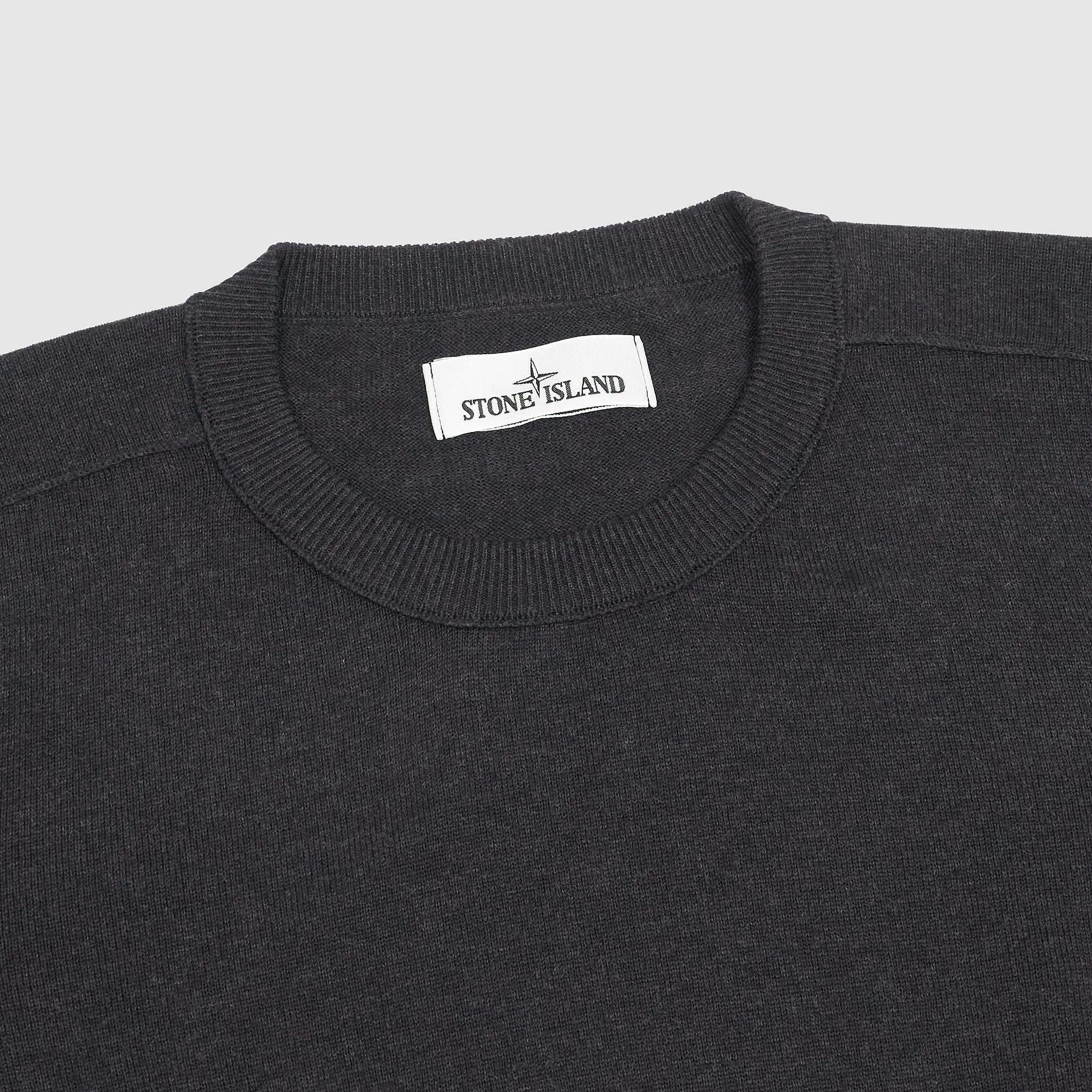 Stone Island Crew Neck Knitted Cotton Pullover sold by DeeCee style product image thumbnail 4