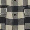 Double RL Long Sleeve Buffalo Check Twill Work Shirt sold by DeeCee style
