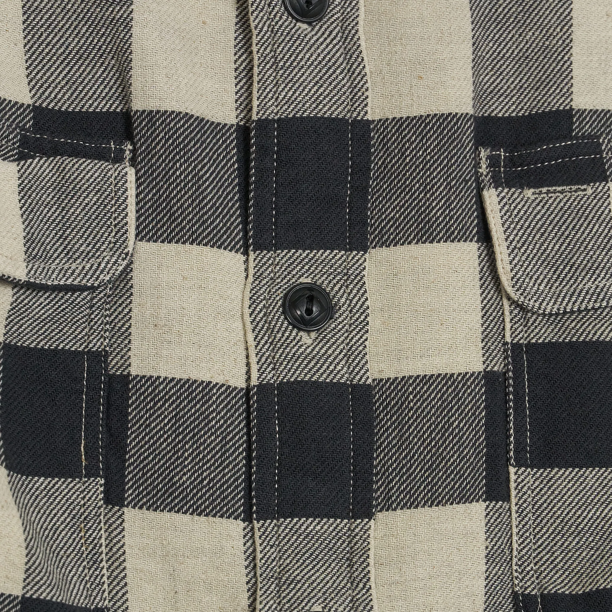 Double RL Long Sleeve Buffalo Check Twill Work Shirt sold by DeeCee style product image thumbnail 4