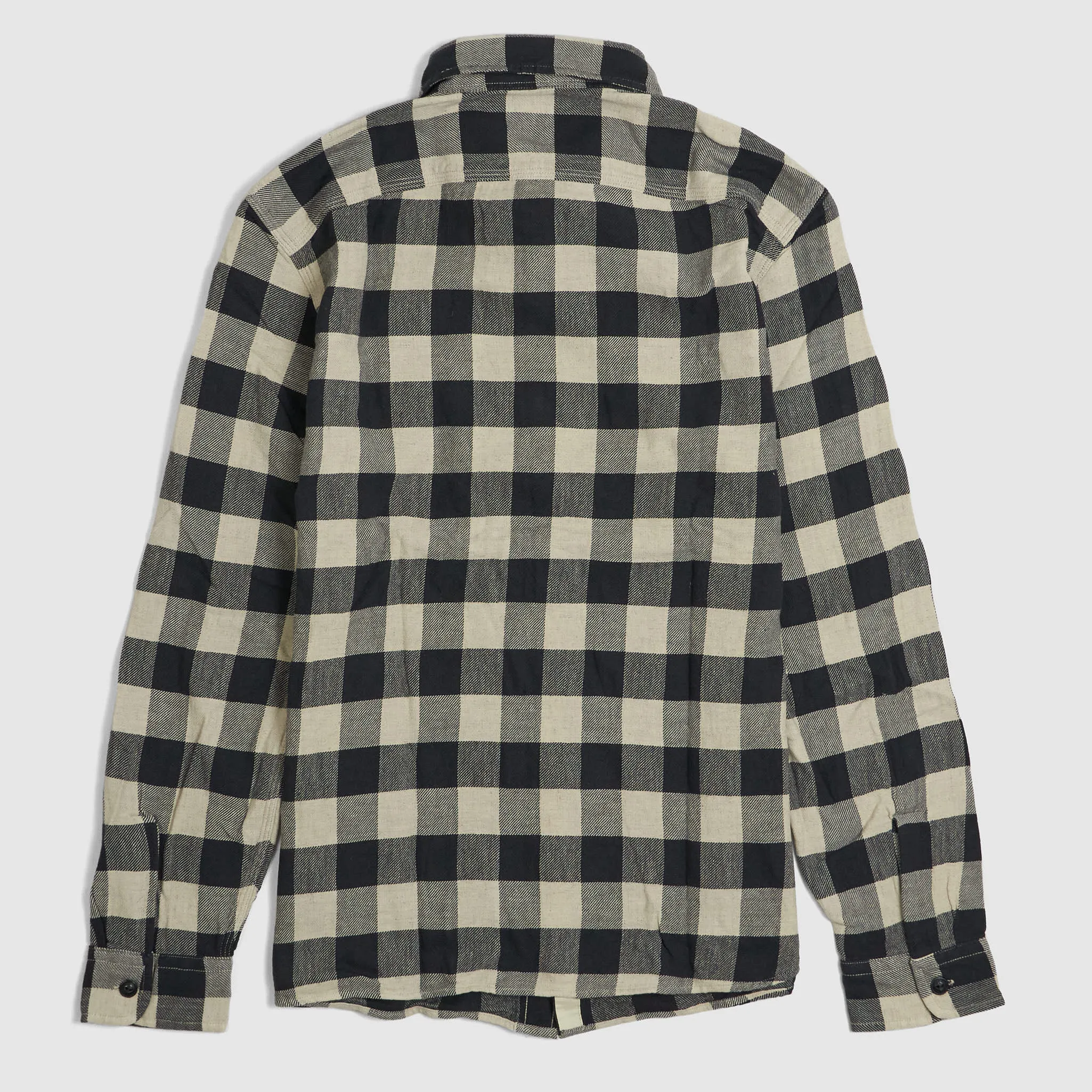 Double RL Long Sleeve Buffalo Check Twill Work Shirt sold by DeeCee style product image thumbnail 2