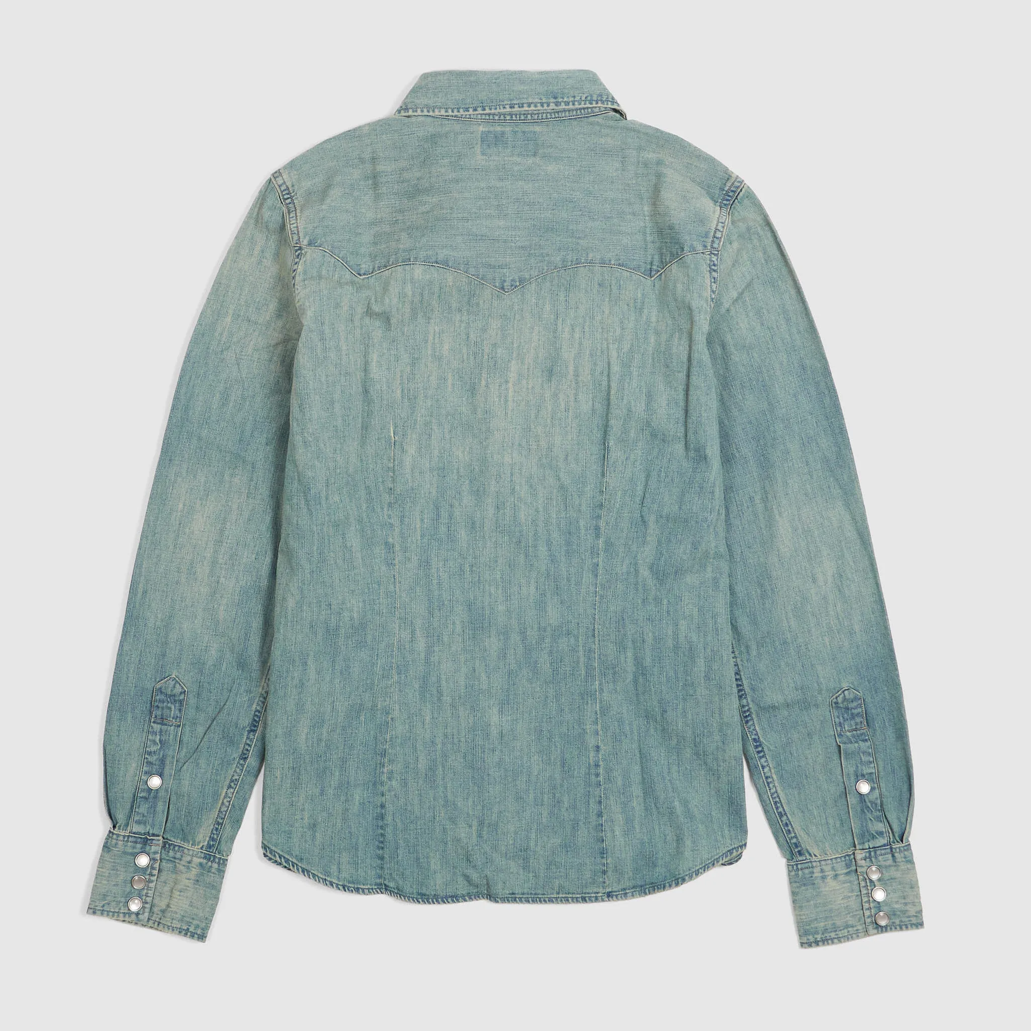 Double RL Ladies Western Denim Shirt sold by DeeCee style product image thumbnail 2