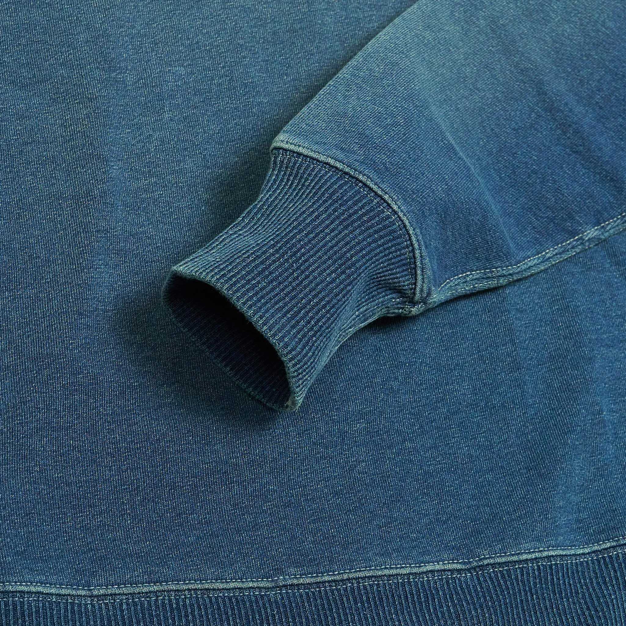 Double RL Indigo Sports Crew Neck Knit Sweater sold by DeeCee style product image thumbnail 5