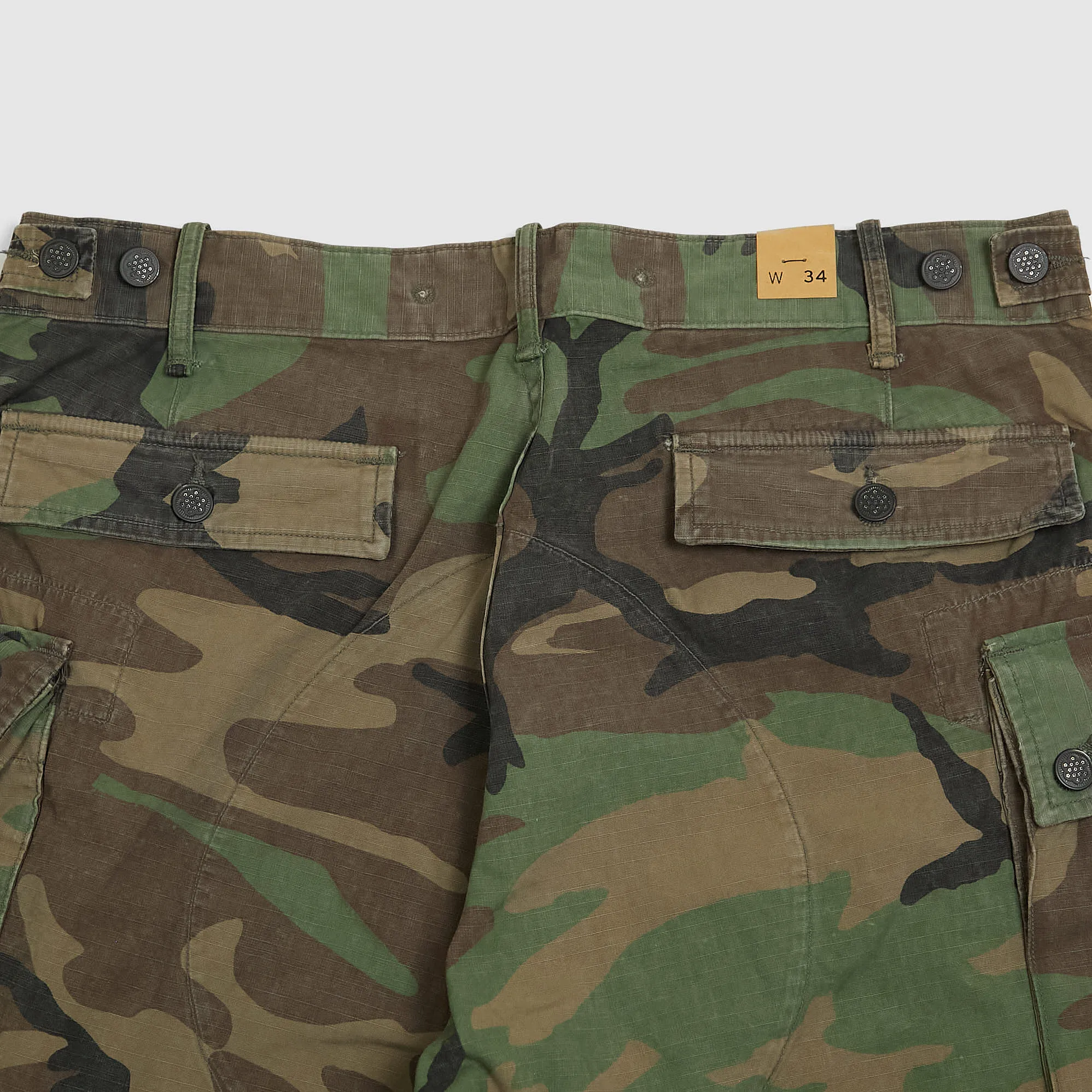 Double RL Cargo Camo Shorts sold by DeeCee style product image thumbnail 4