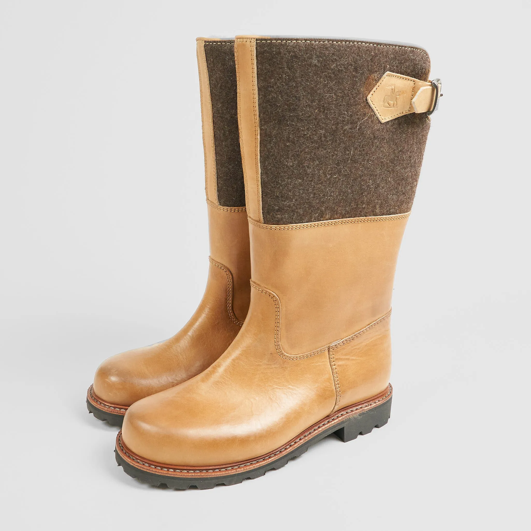 Ludwig Reiter Ladies Maronibrater Boot Beige sold by DeeCee style