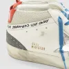Golden Goose High White Mid Star Double Quarter Sneakers sold by DeeCee style