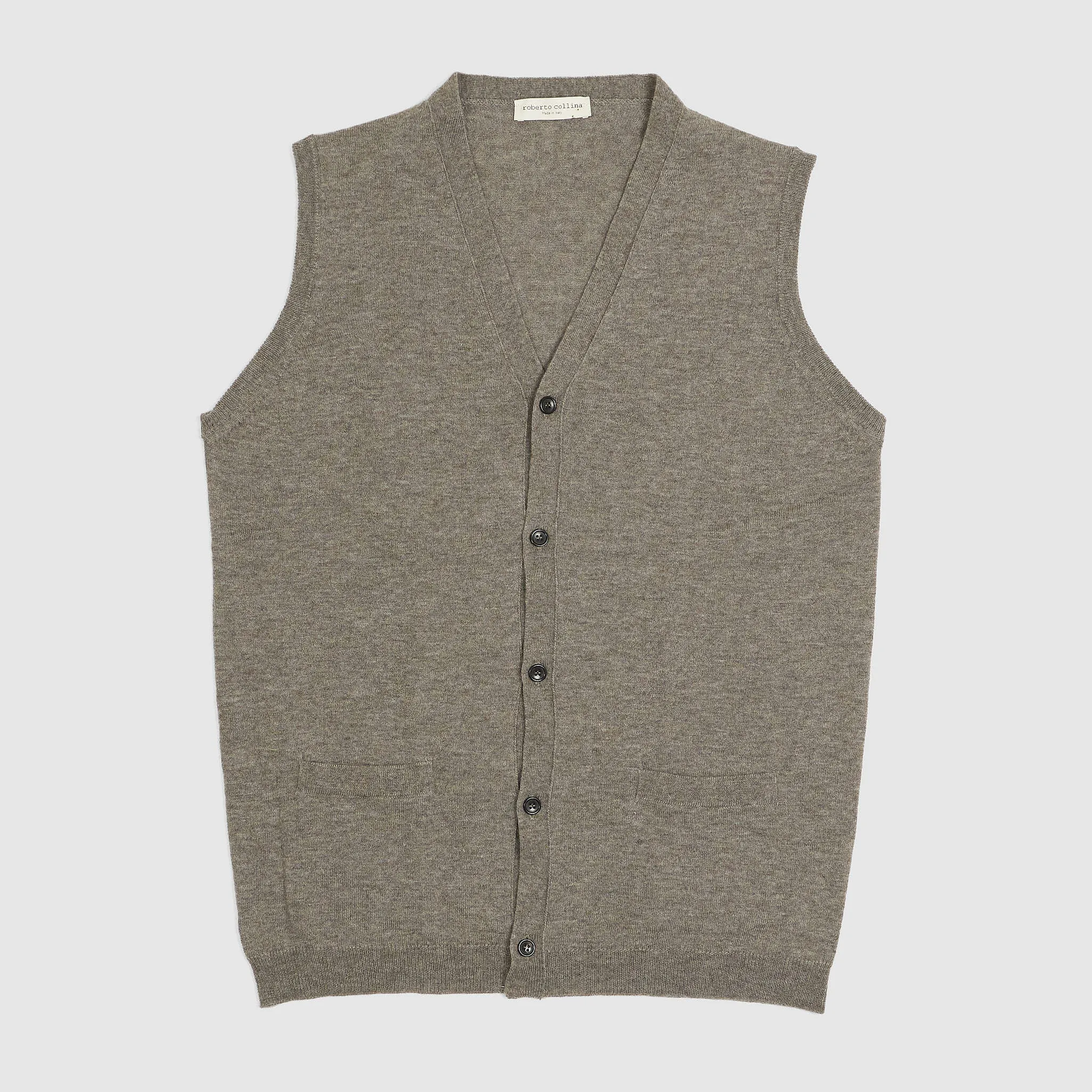 Roberto Collina Light Merino Wool Vest sold by DeeCee style product image thumbnail 2