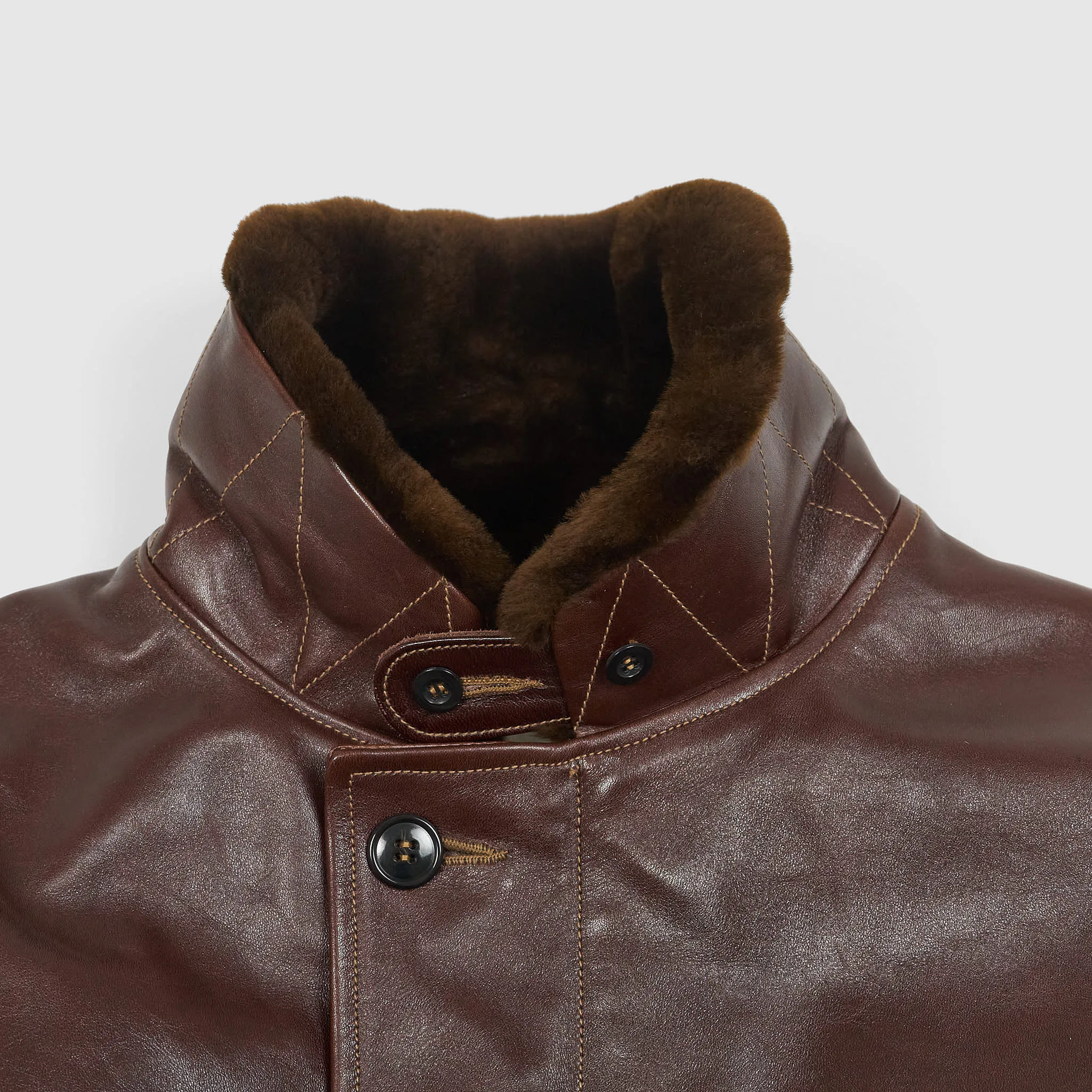 Buzz Rickson's William Gibson N-2 Leather Deck Jacket sold by DeeCee style product image thumbnail 4