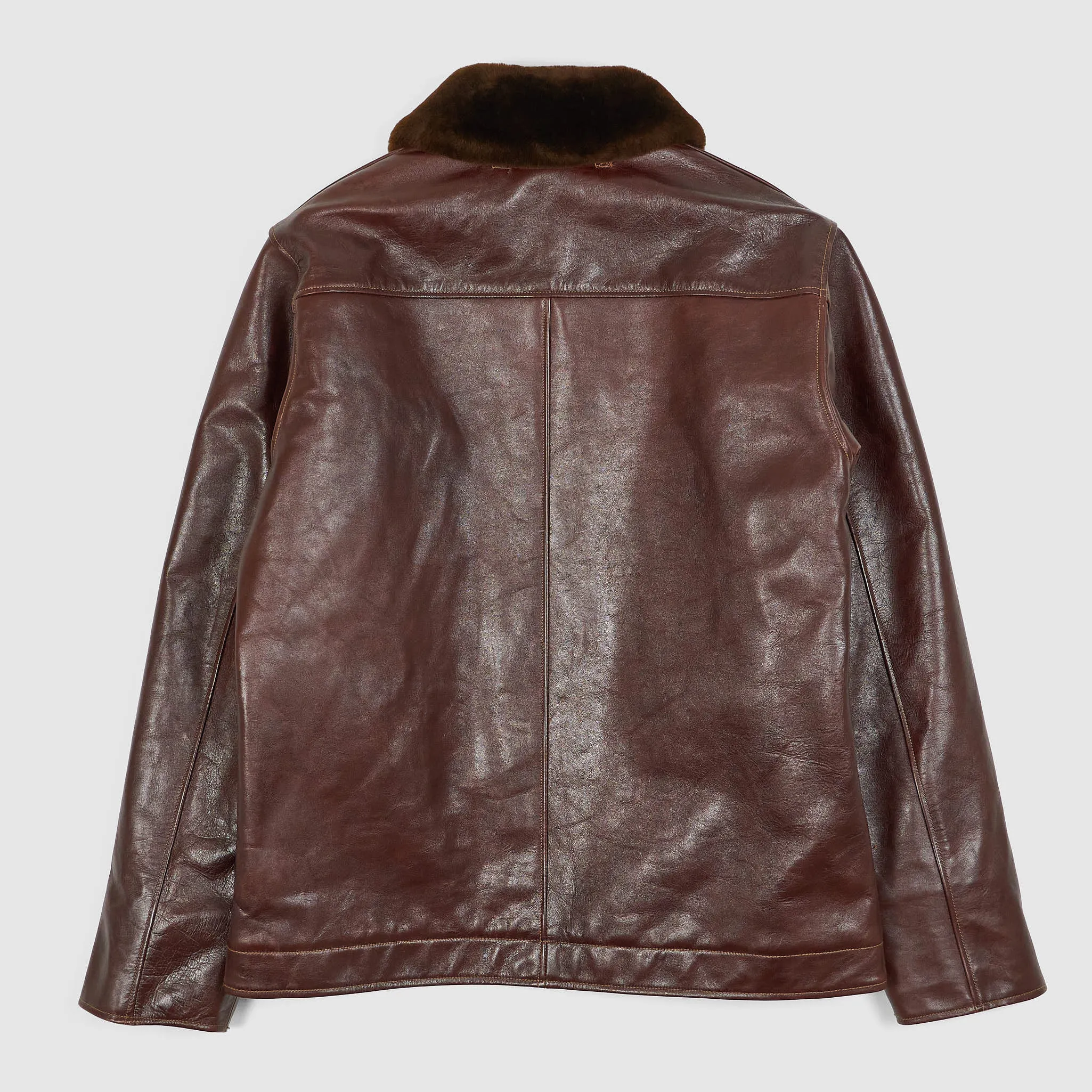 Buzz Rickson's William Gibson N-2 Leather Deck Jacket sold by DeeCee style product image thumbnail 3
