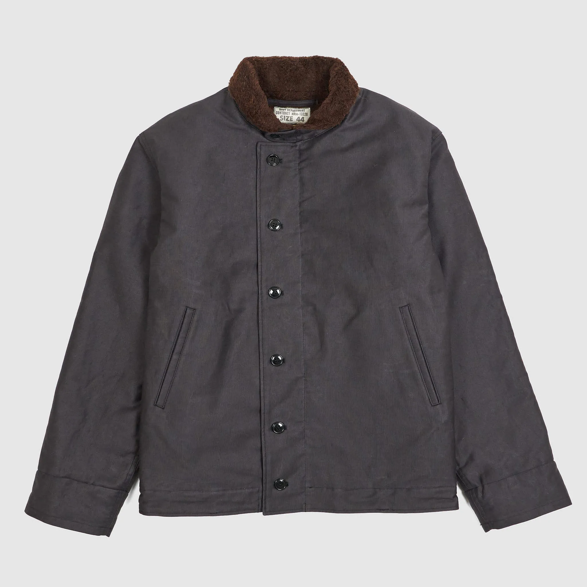 Buzz Rickson's N-1 William Gibson Navy Deck-Jacket sold by DeeCee style