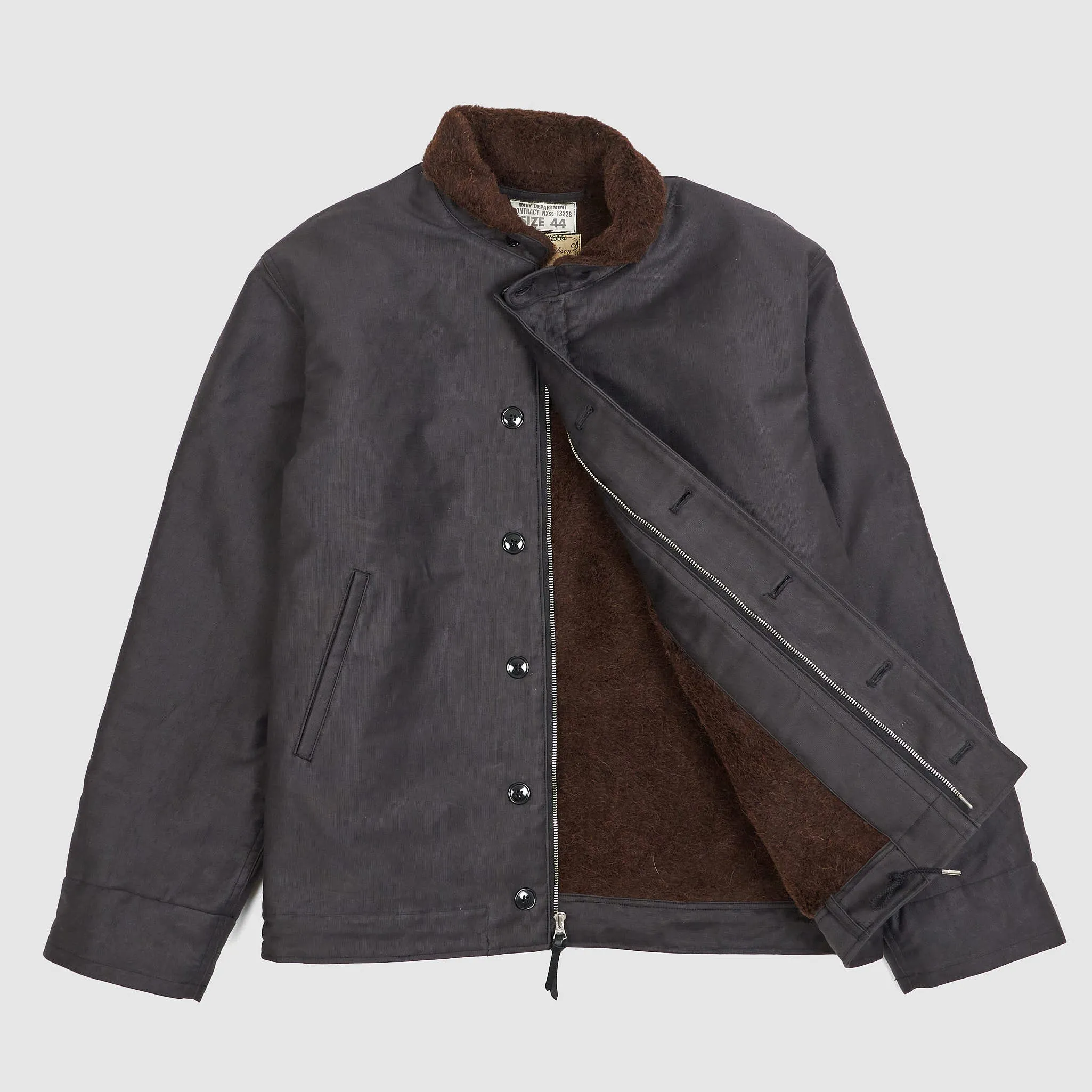 Buzz Rickson's N-1 William Gibson Navy Deck-Jacket sold by DeeCee style product image thumbnail 2