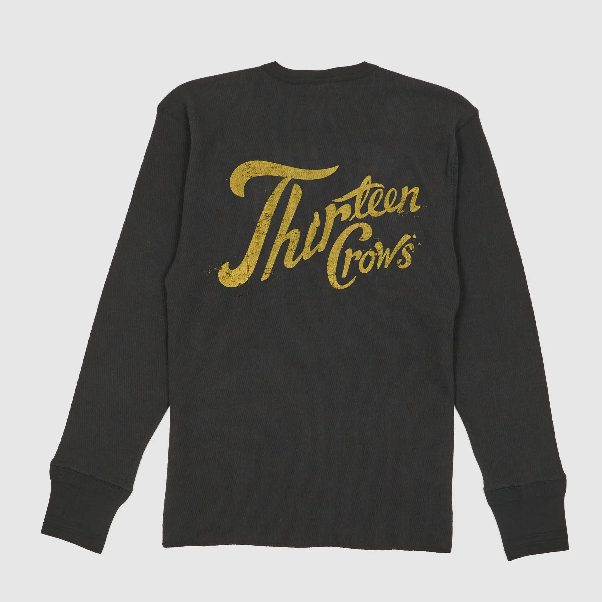 Old Crow Speed Shop by Glad Hand & Co. Long Sleeves Henley T-Shirt sold by DeeCee style product image thumbnail 2