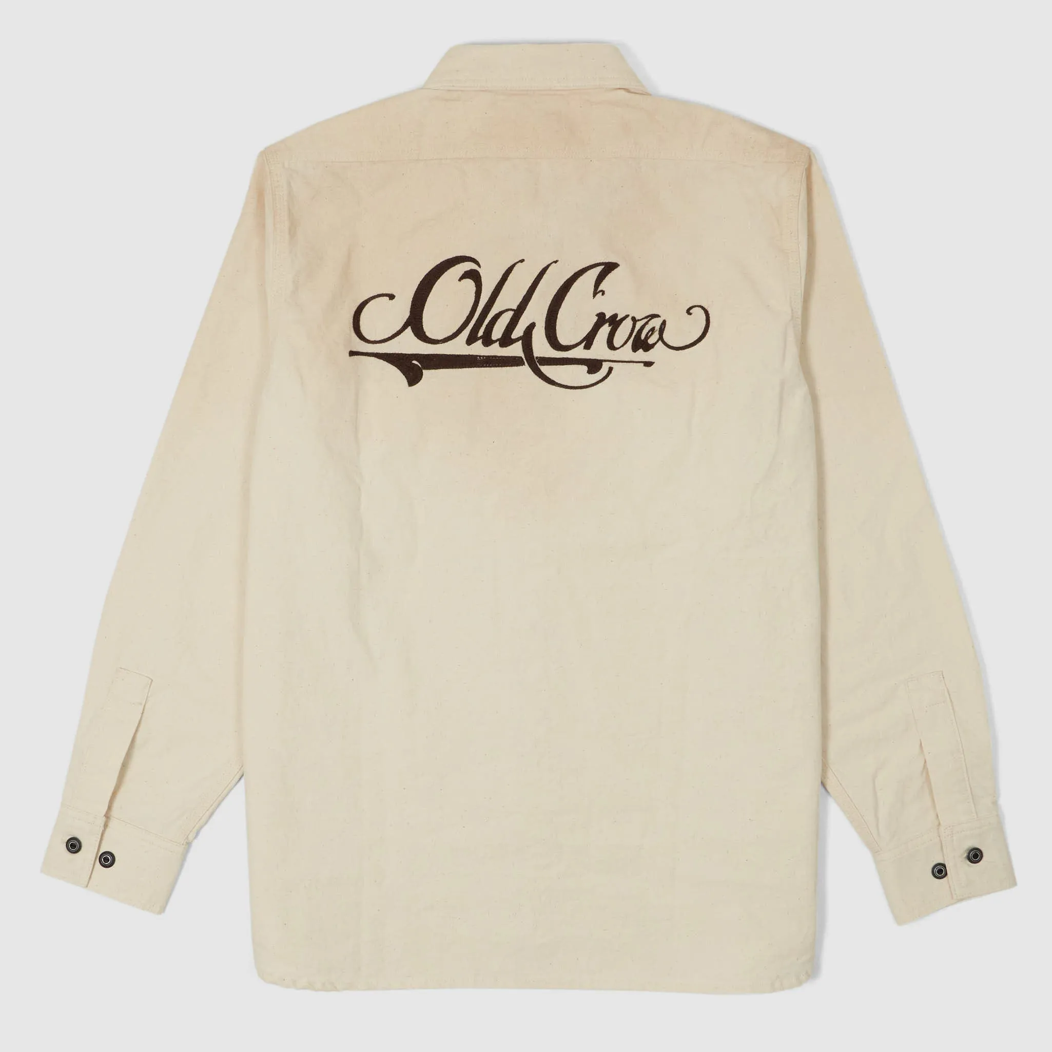 Old Crow Speed Shop by Glad Hand & Co. Embroidered Work Shirt sold by DeeCee style product image thumbnail 3