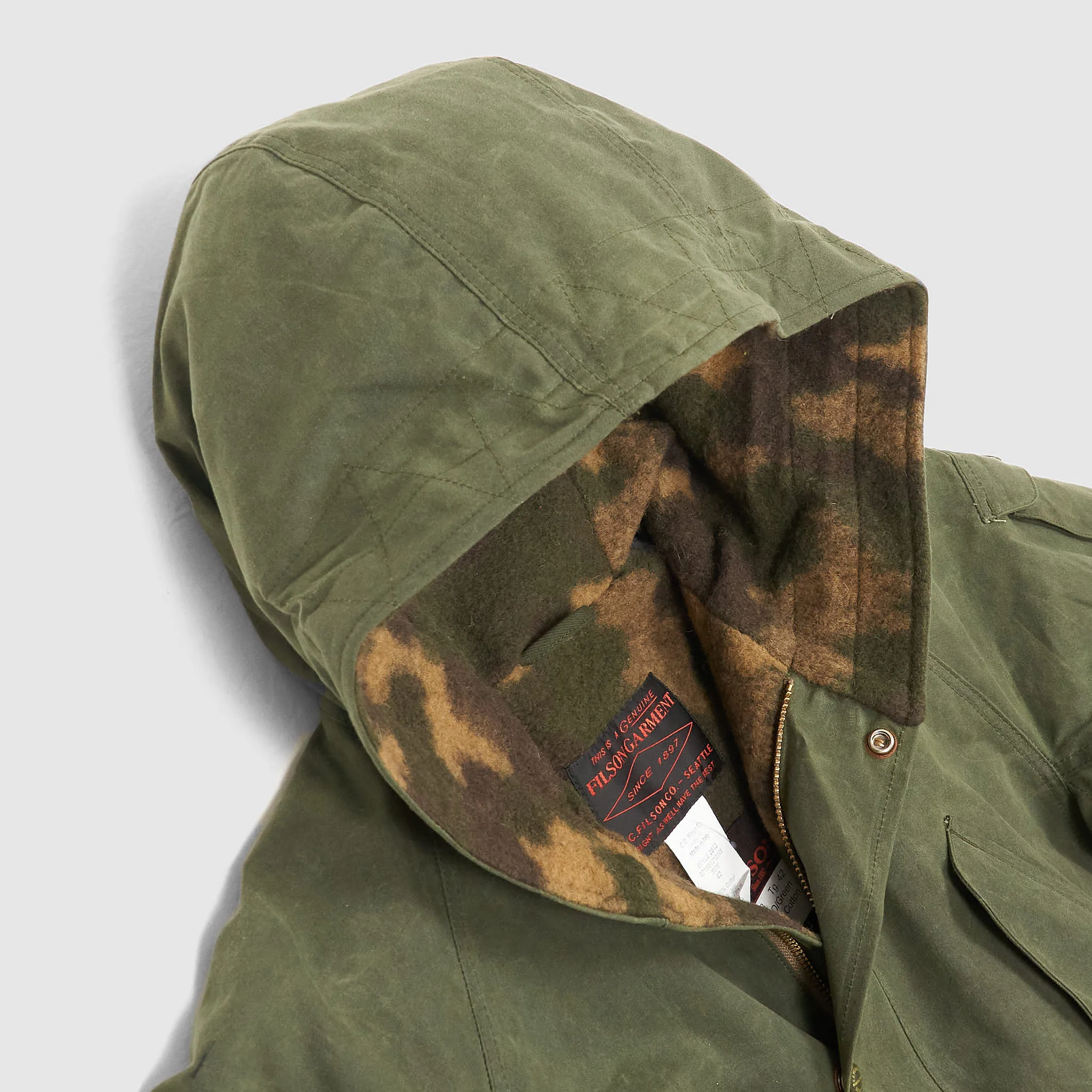 Filson Camo Wool Lining Mountain Jacket sold by DeeCee style product image thumbnail 3
