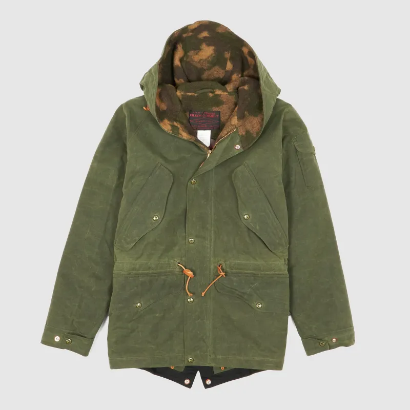 Filson Camo Wool Lining Mountain Jacket sold by DeeCee style