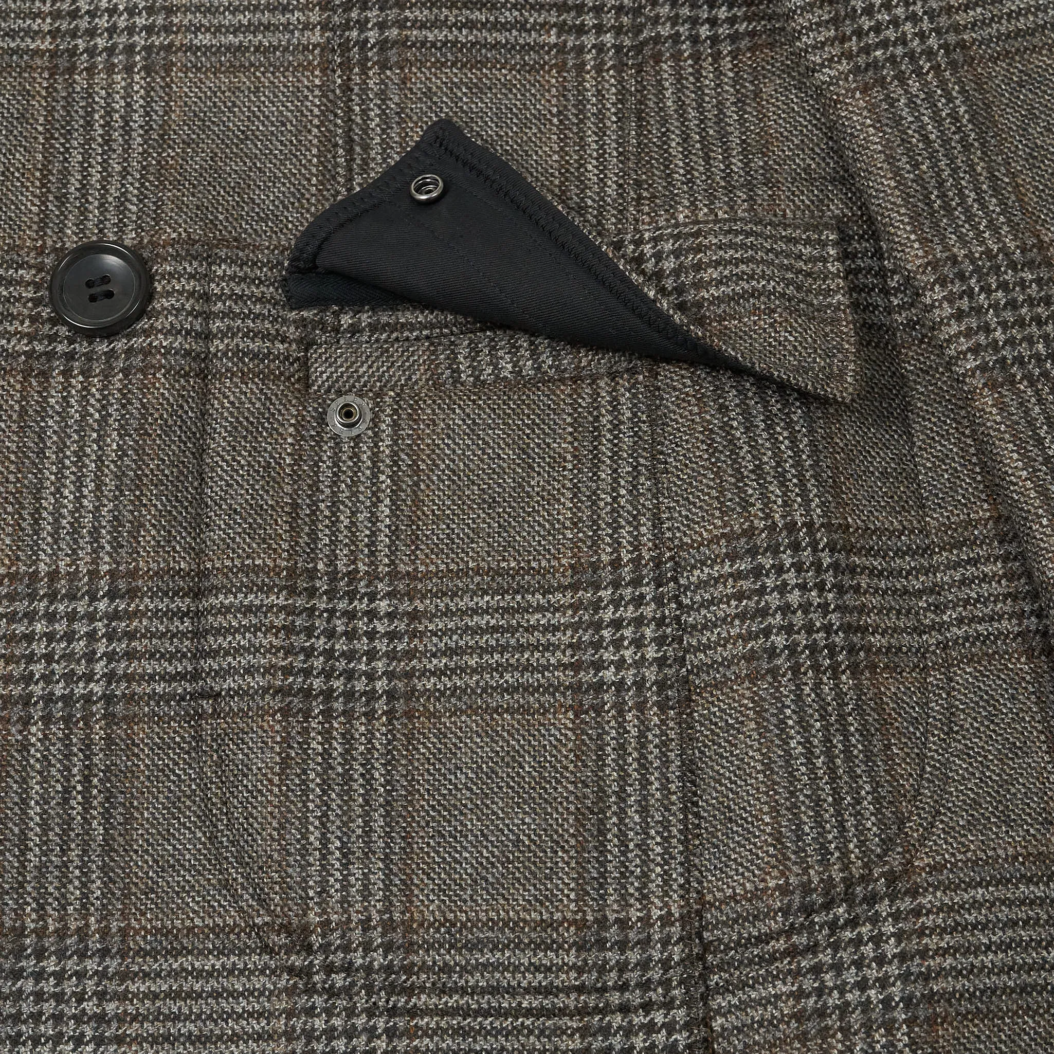 Junya Watanabe Man Glencheck Double Breasted Coat sold by DeeCee style product image thumbnail 5