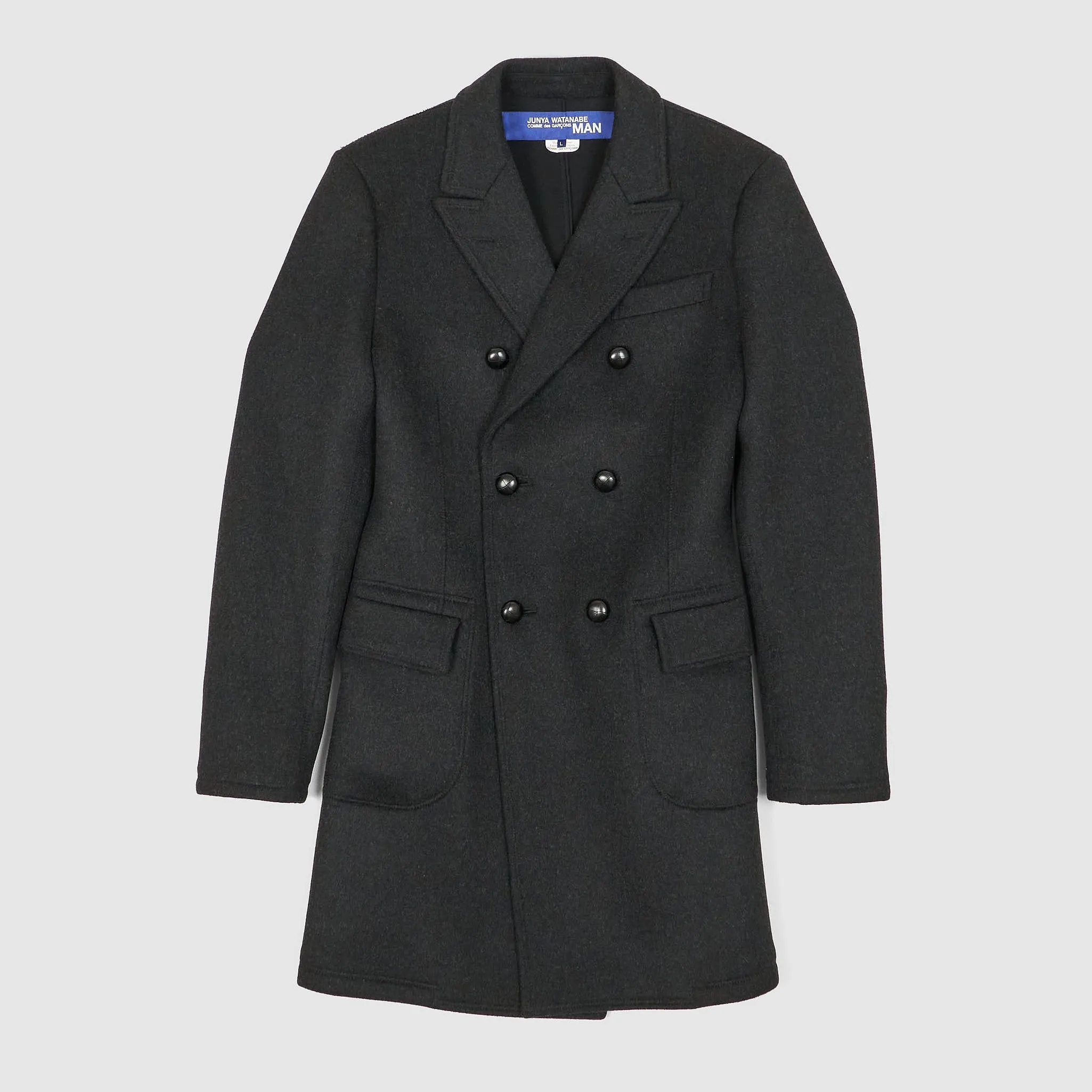 Junya Watanabe Man Doublebreasted Winter Coat sold by DeeCee style