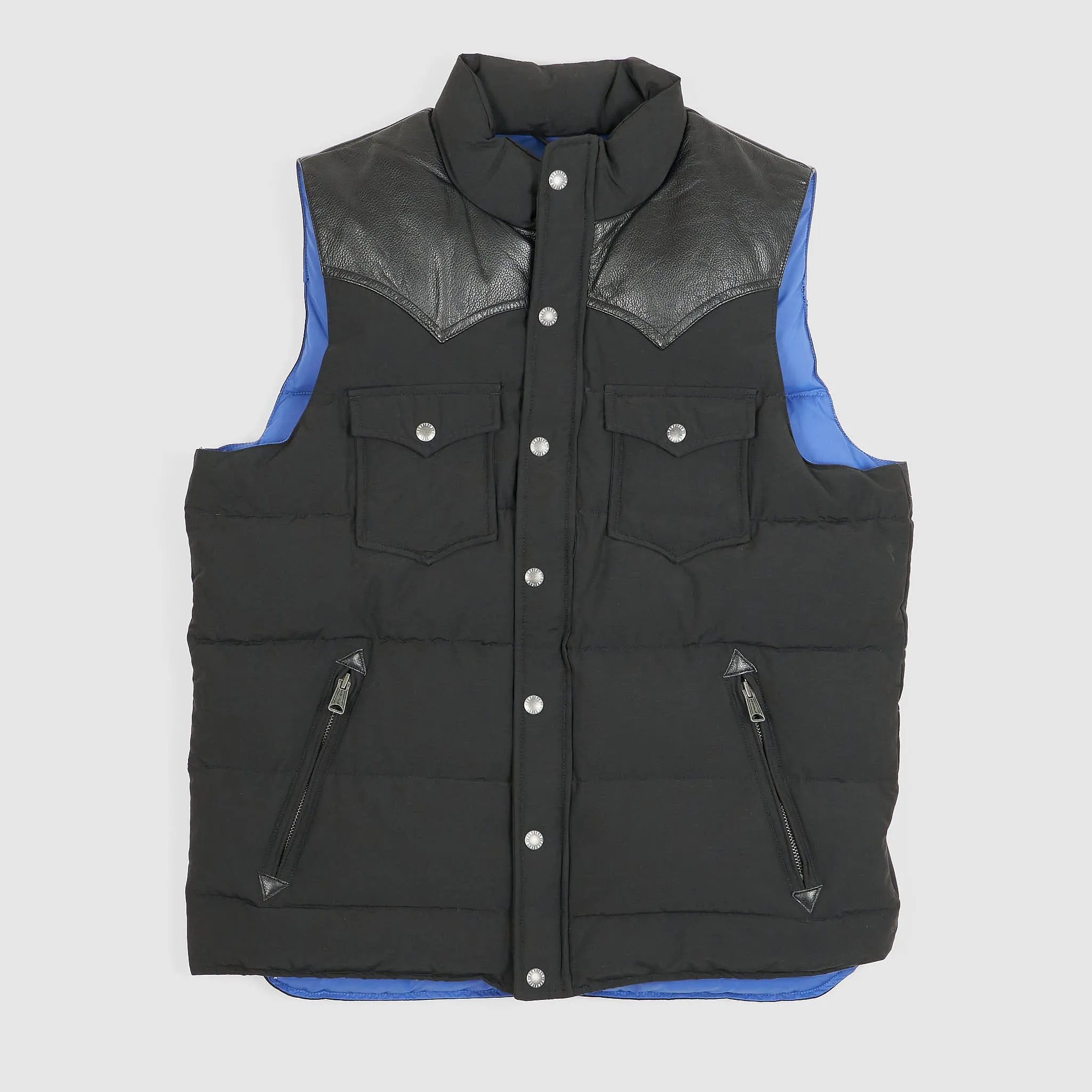 Penfield Down Filled Vest with Leather Yokes sold by DeeCee style product image thumbnail 2