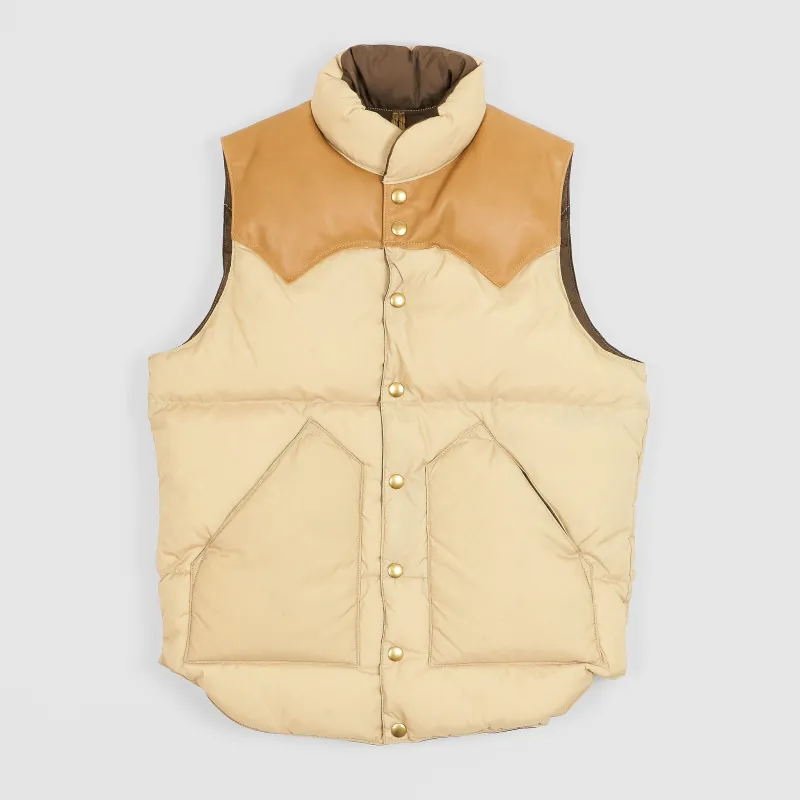 Rocky Mountain Featherbed Nylon Down Vest sold by DeeCee style